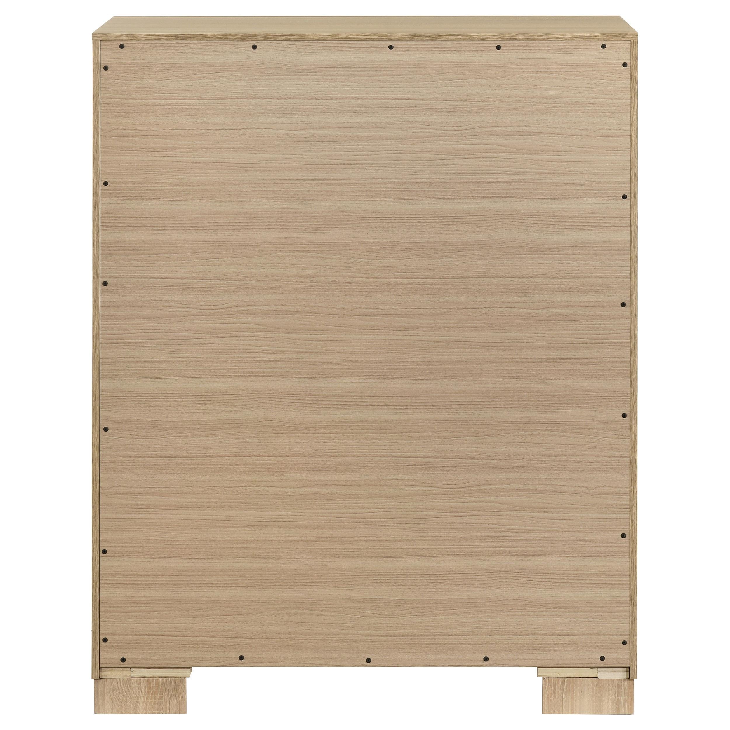  Coaster Furniture Arielle 223115 4-drawer Bedroom Chest - Light Oak IMAGE 8