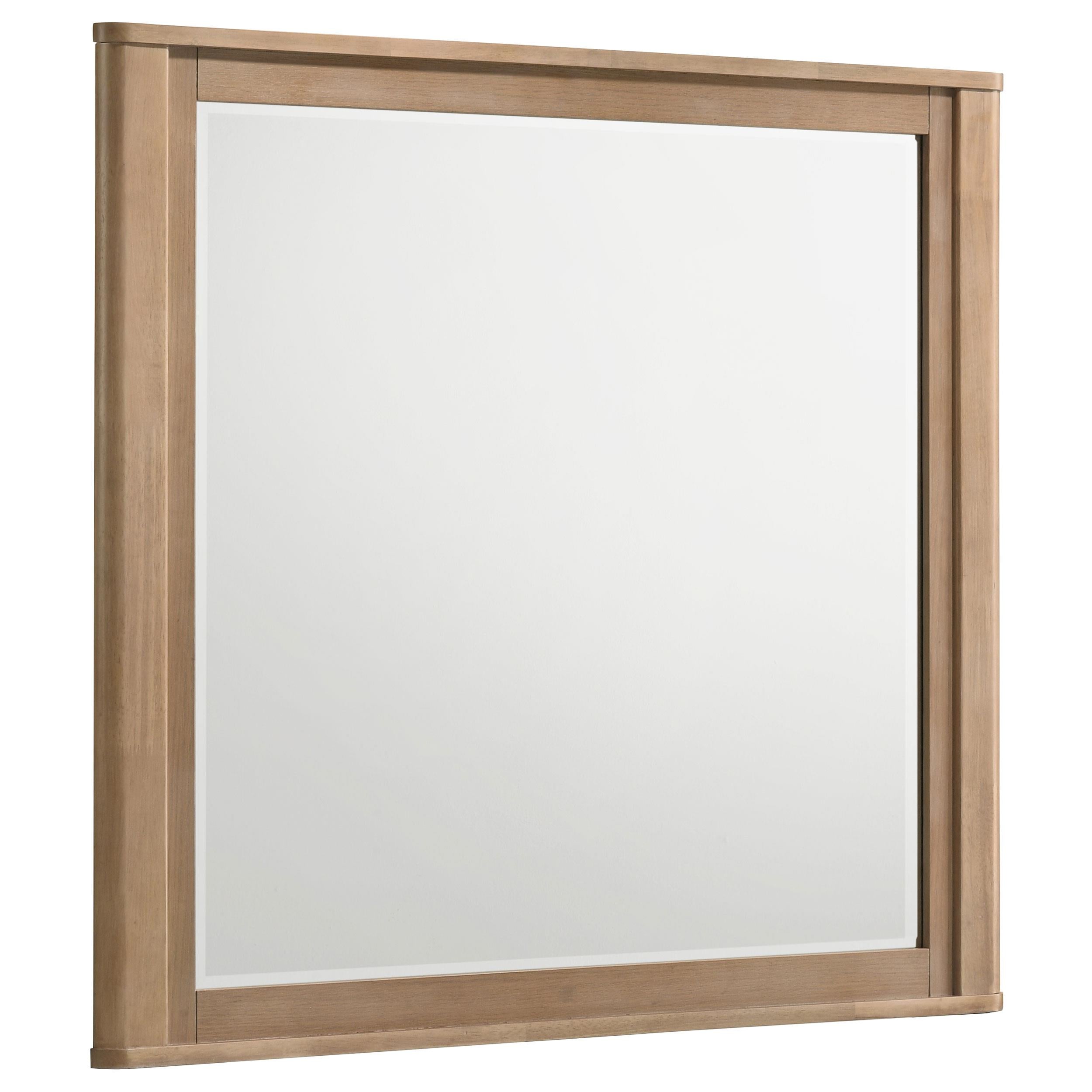  Coaster Furniture Leanne 223134 Dresser Mirror - Light Oak IMAGE 1