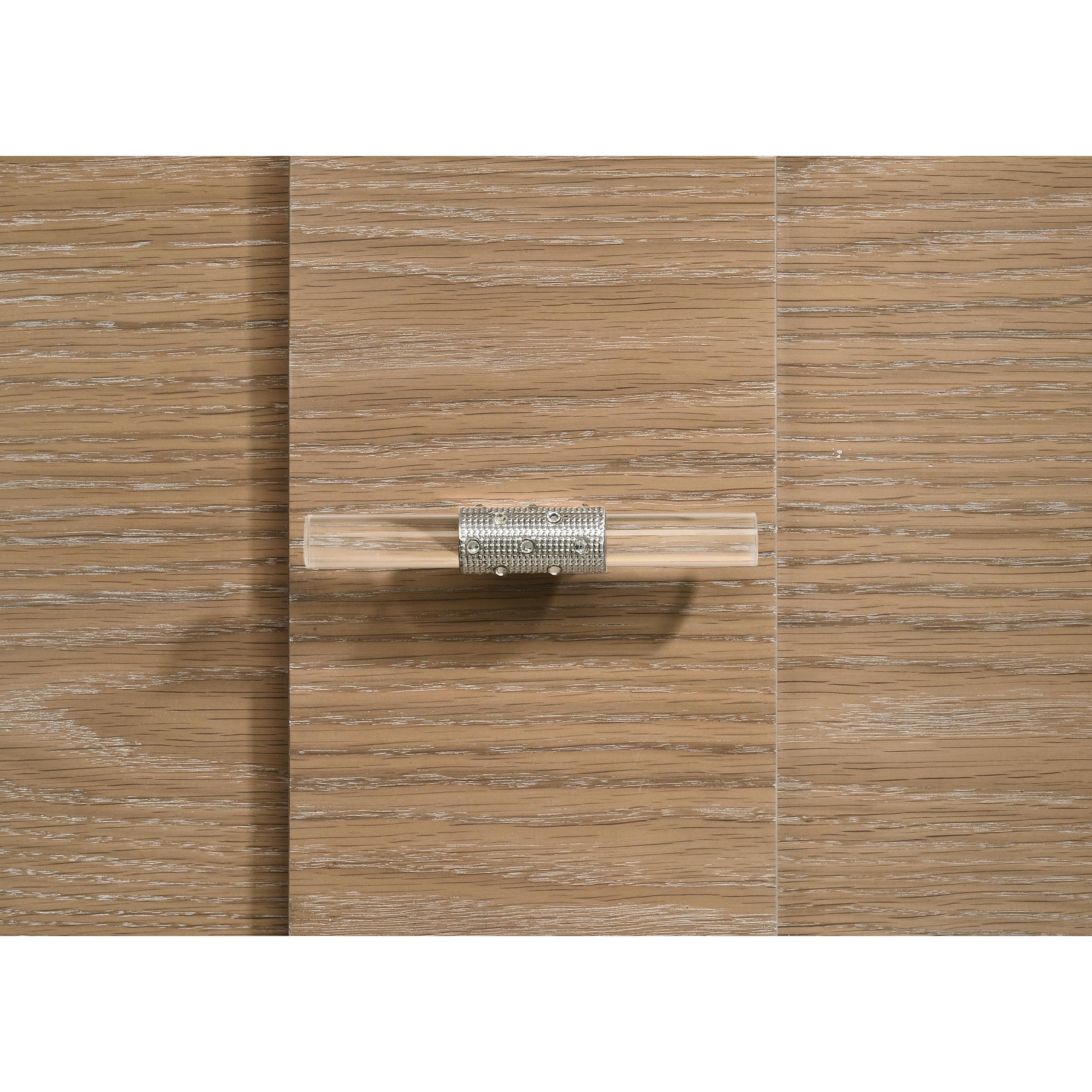  Coaster Furniture Leanne 223135 5-drawer Sinter Stone Top Chest - Light Oak IMAGE 3