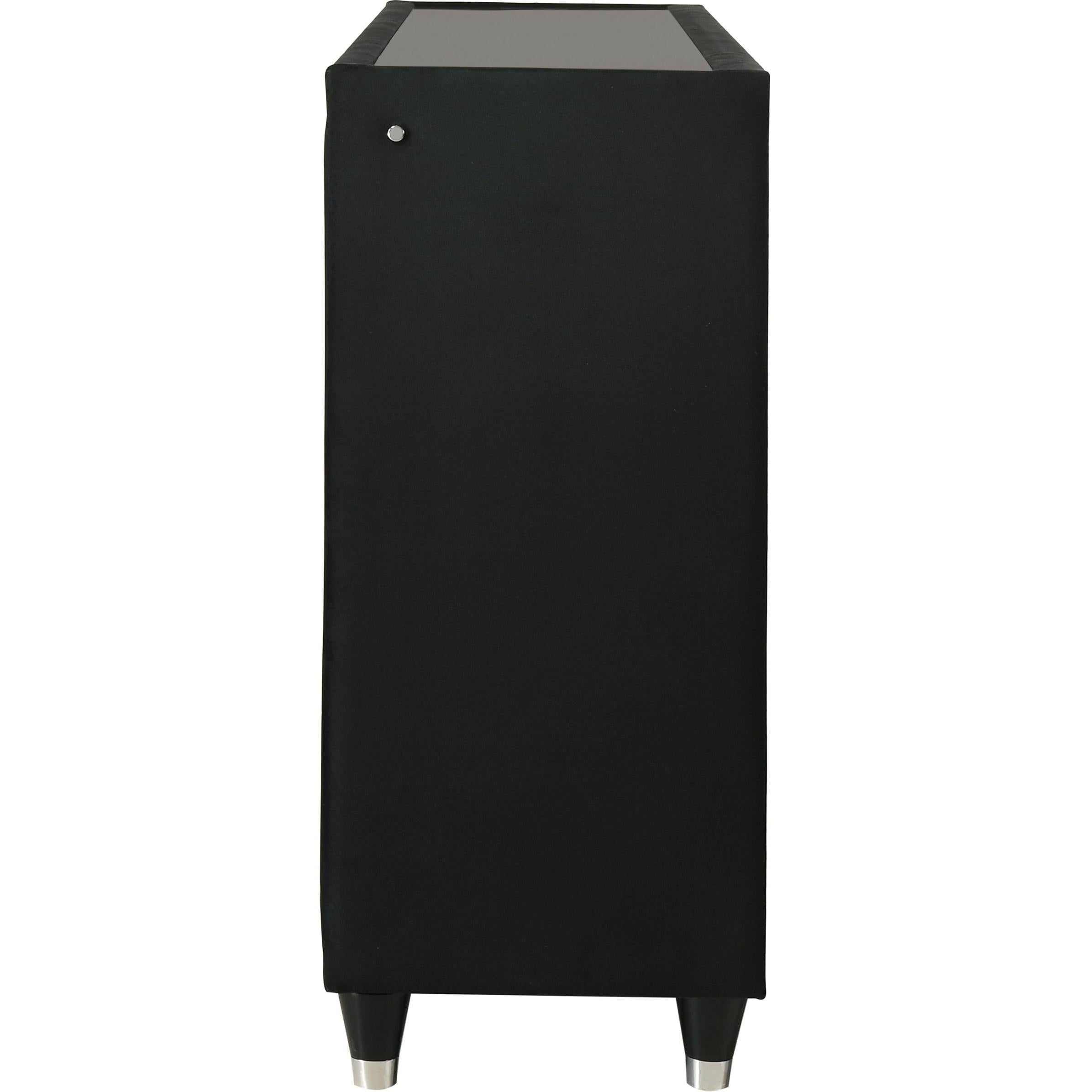  Coaster Furniture Lorient 223163 8-drawer LED Bedroom Dresser Cabinet - Black IMAGE 5