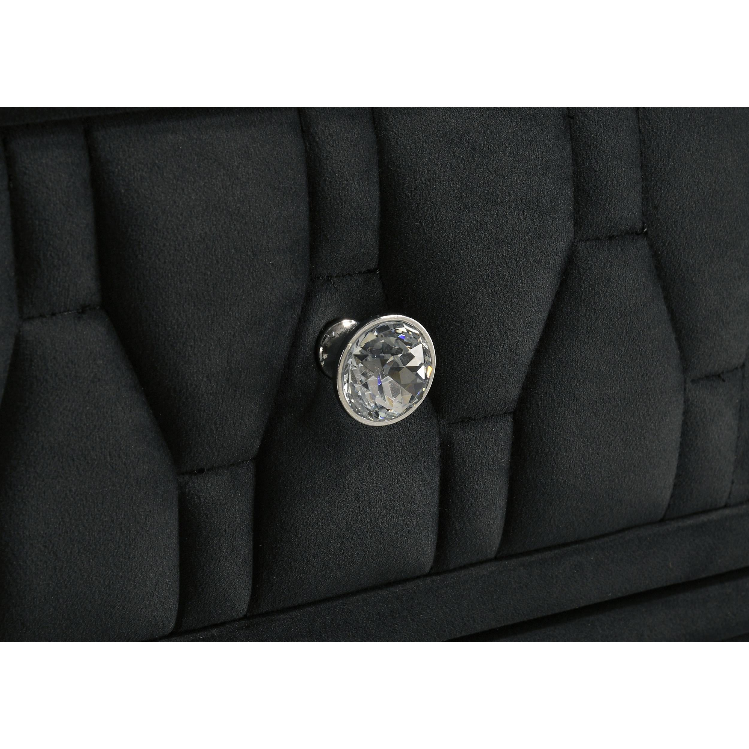  Coaster Furniture Lorient 223163FB 8-drawer LED Bedroom Flame Box Dresser - Black IMAGE 13