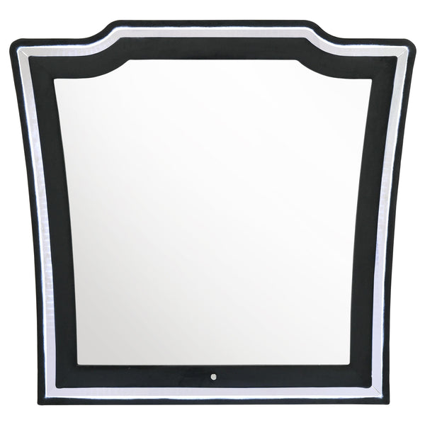 Coaster Furniture Lorient 223164 LED Dresser Mirror - Black