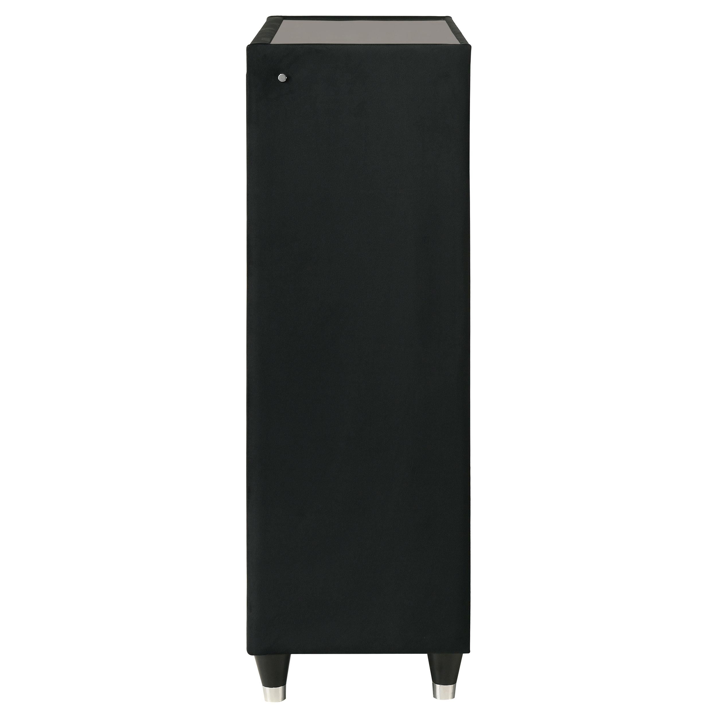  Coaster Furniture Lorient 223165 5-drawer LED Chest - Black IMAGE 14