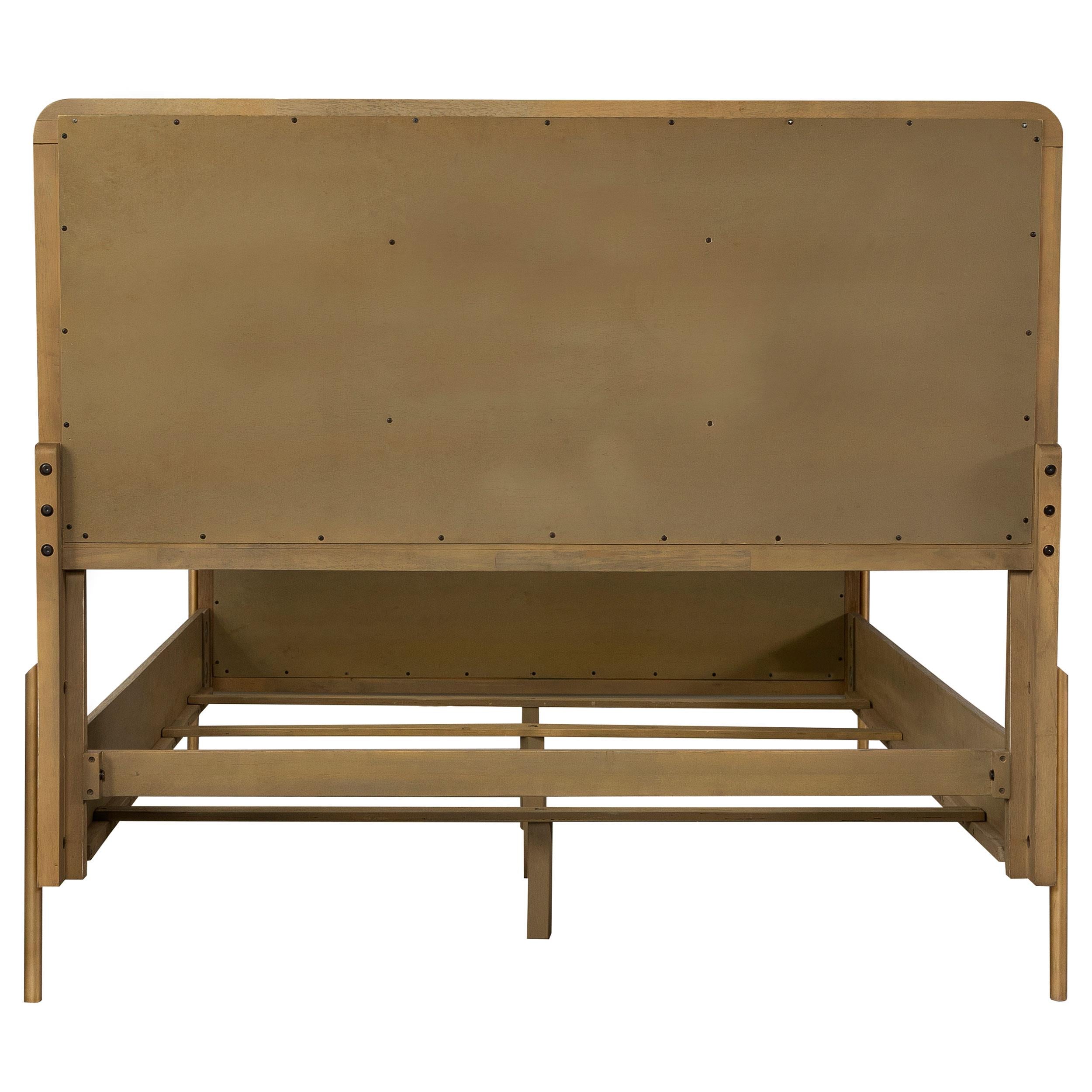  Coaster Furniture Arini 224300KW Rattan California King Panel Bed - Sand Wash/Natural IMAGE 9