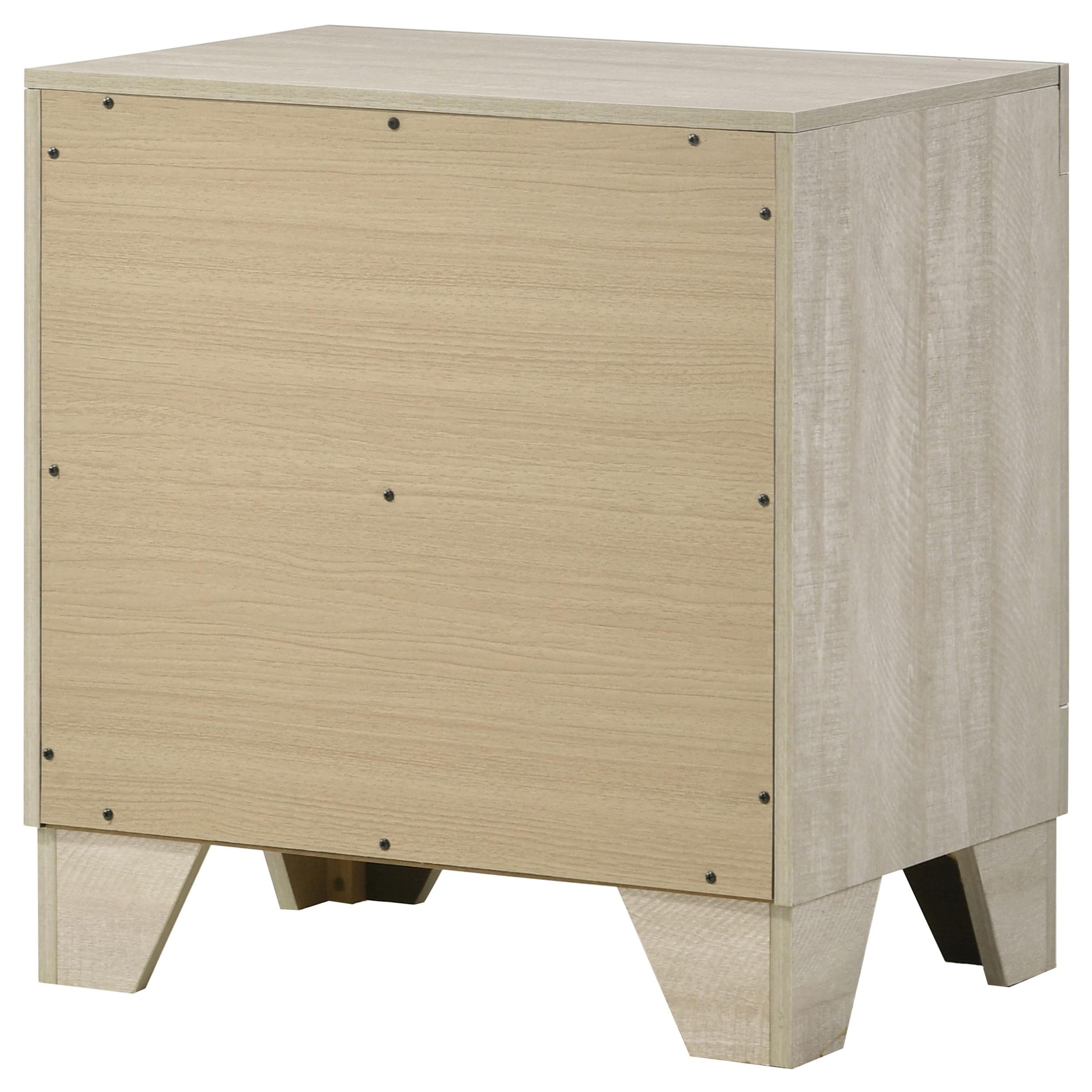  Coaster Furniture Trenton 225062 2-drawer Nightstand Bedside Table - Rustic Cream IMAGE 12