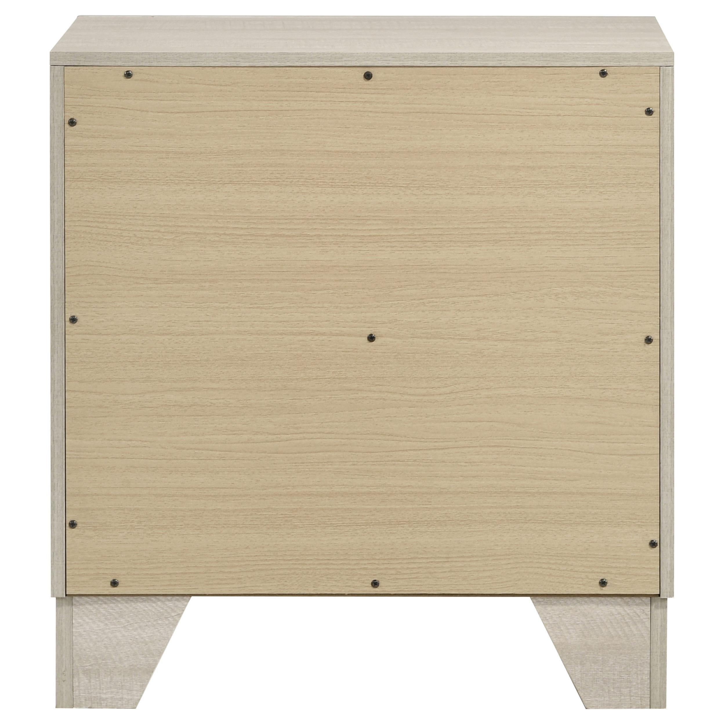  Coaster Furniture Trenton 225062 2-drawer Nightstand Bedside Table - Rustic Cream IMAGE 8