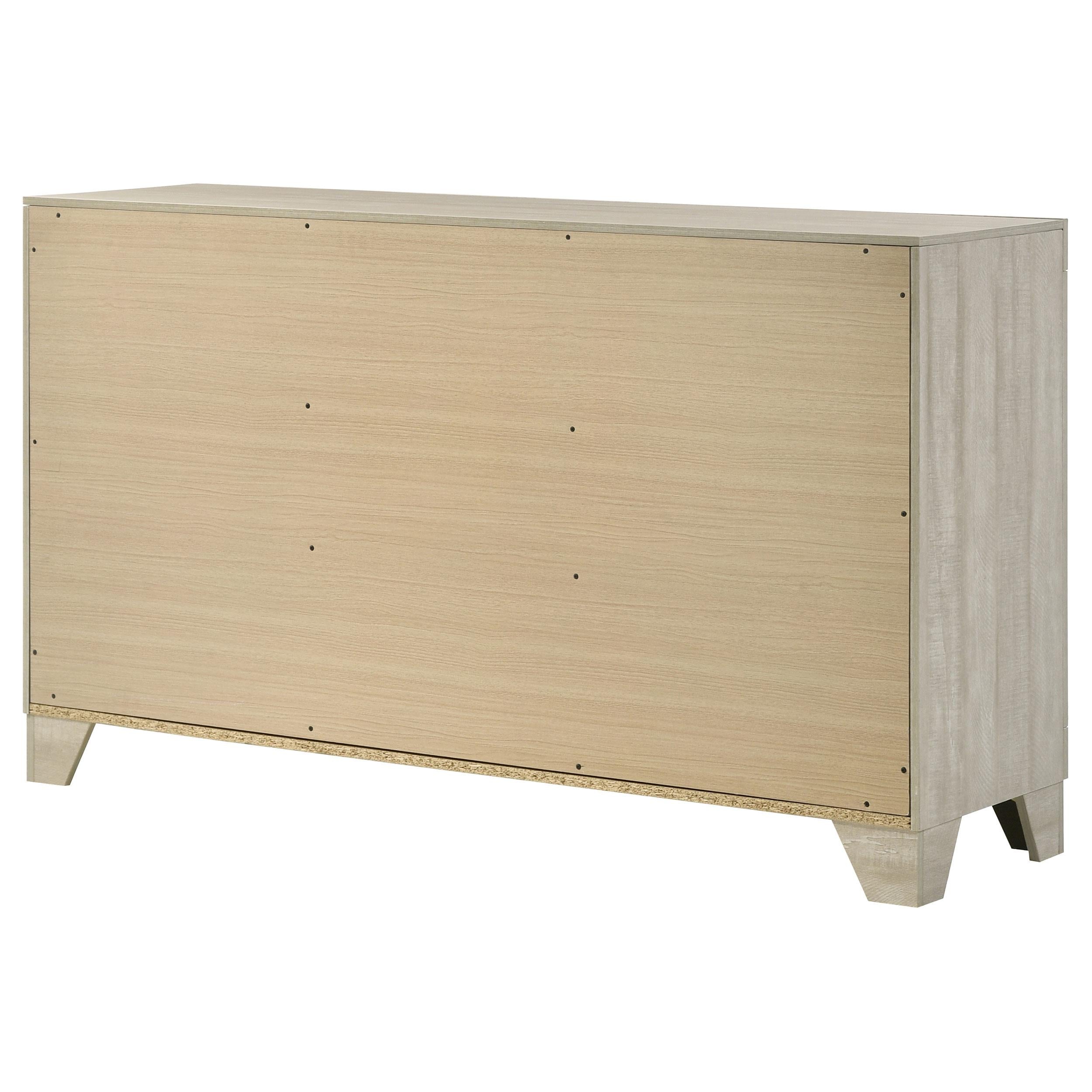  Coaster Furniture Trenton 225063 6-drawer Bedroom Dresser - Rustic Cream IMAGE 11