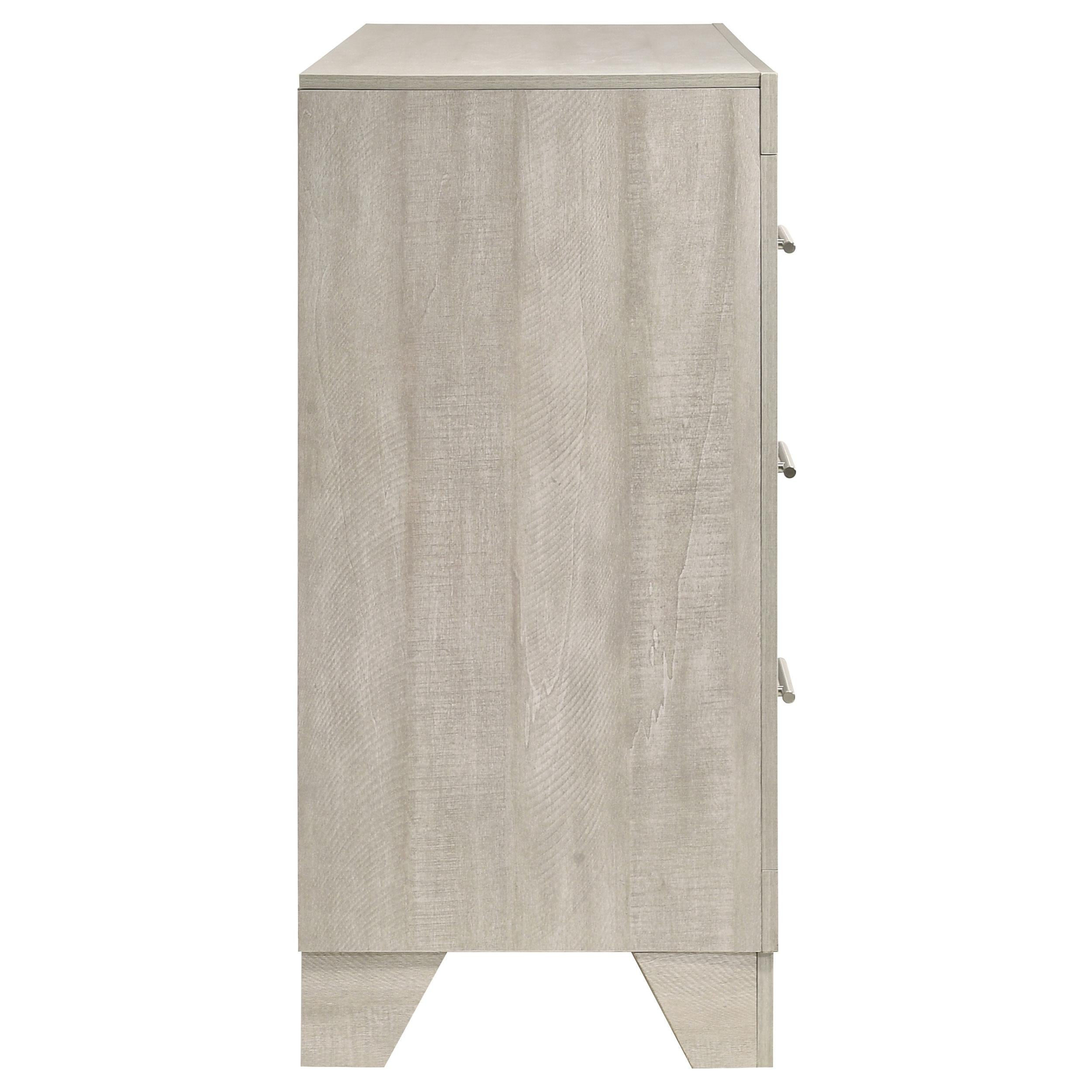  Coaster Furniture Trenton 225063 6-drawer Bedroom Dresser - Rustic Cream IMAGE 2