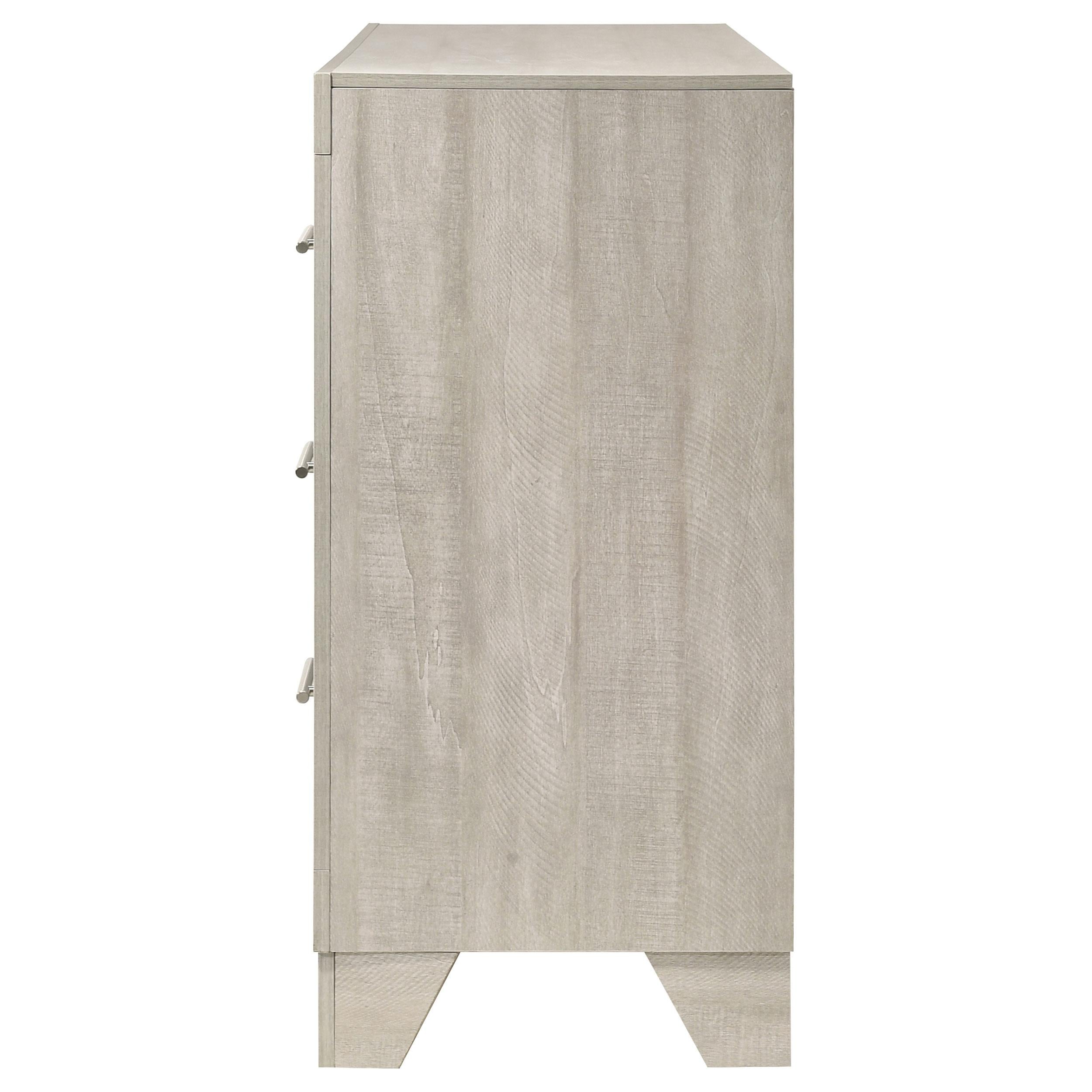  Coaster Furniture Trenton 225063 6-drawer Bedroom Dresser - Rustic Cream IMAGE 3