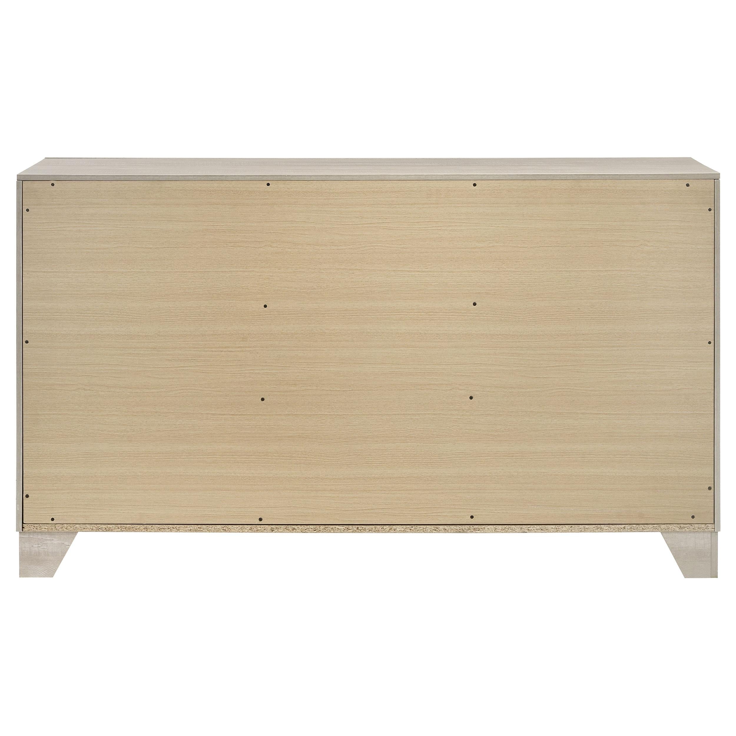  Coaster Furniture Trenton 225063 6-drawer Bedroom Dresser - Rustic Cream IMAGE 9