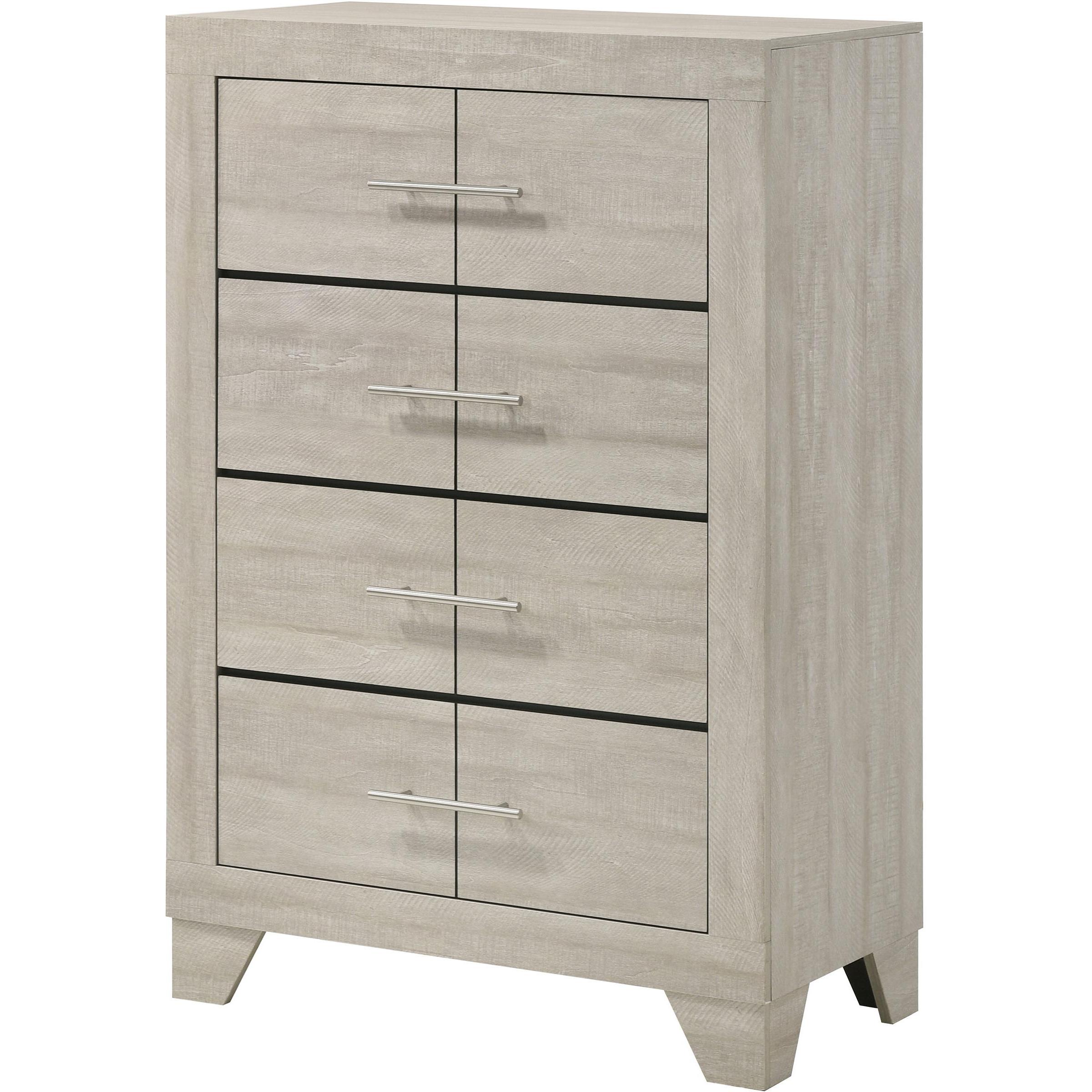  Coaster Furniture Trenton 225065 4-drawer Bedroom Chest - Rustic Cream IMAGE 4