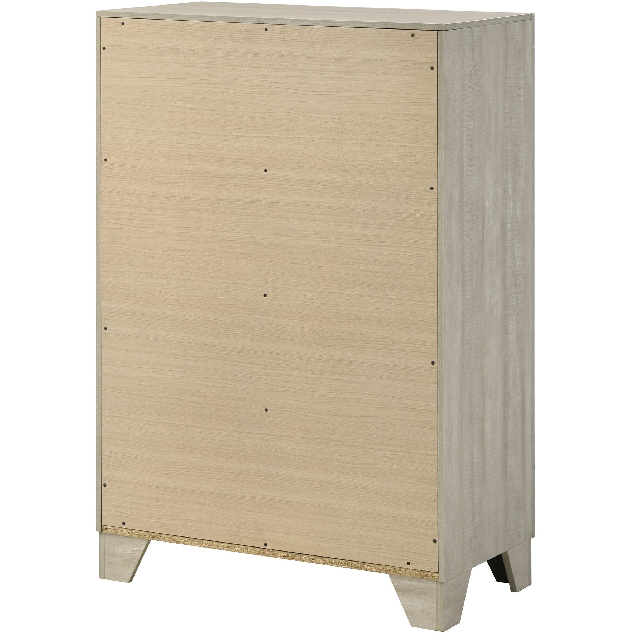  Coaster Furniture Trenton 225065 4-drawer Bedroom Chest - Rustic Cream IMAGE 8
