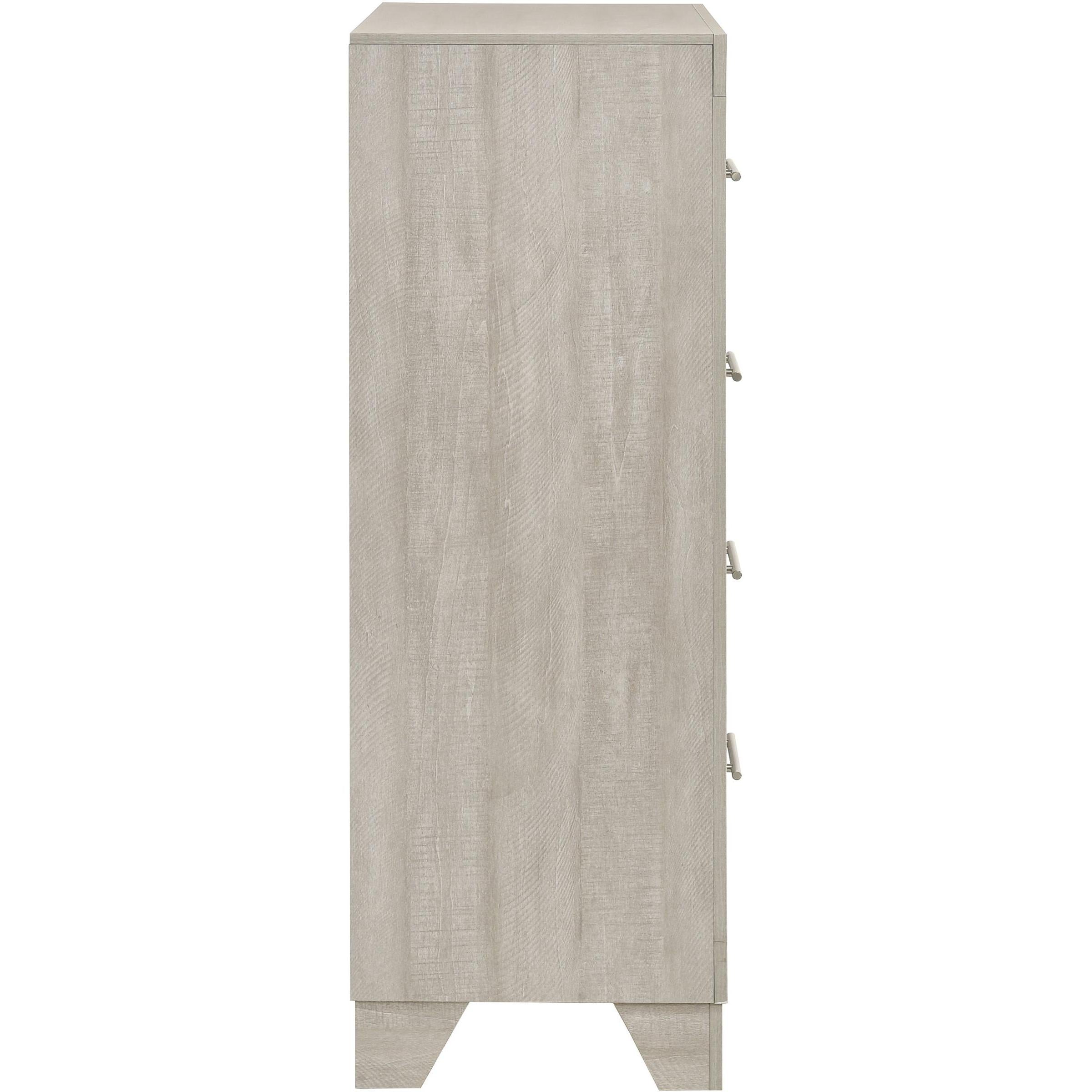  Coaster Furniture Trenton 225065 4-drawer Bedroom Chest - Rustic Cream IMAGE 9