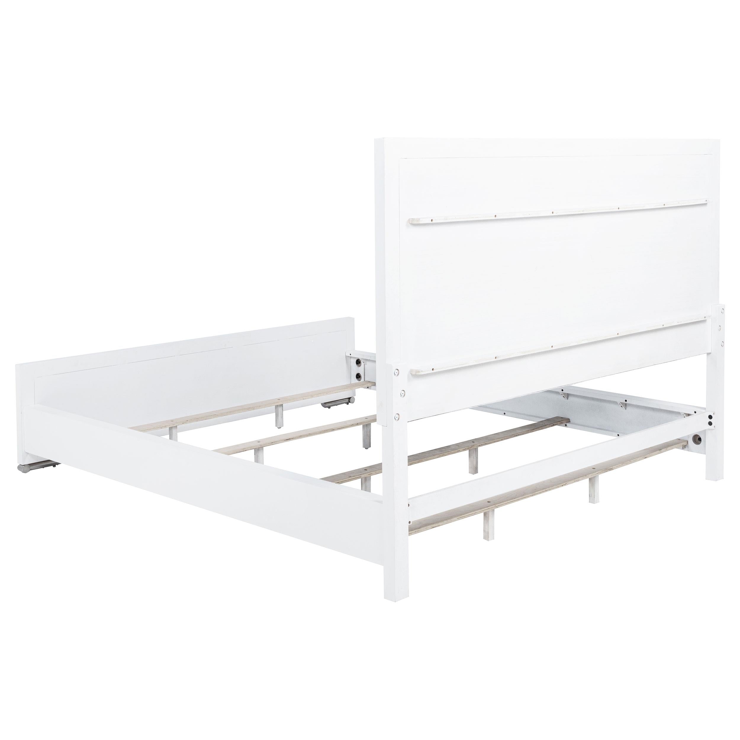  Coaster Furniture Gracemont 225071KW 57-inch California King Panel Bed - Grey/White IMAGE 3