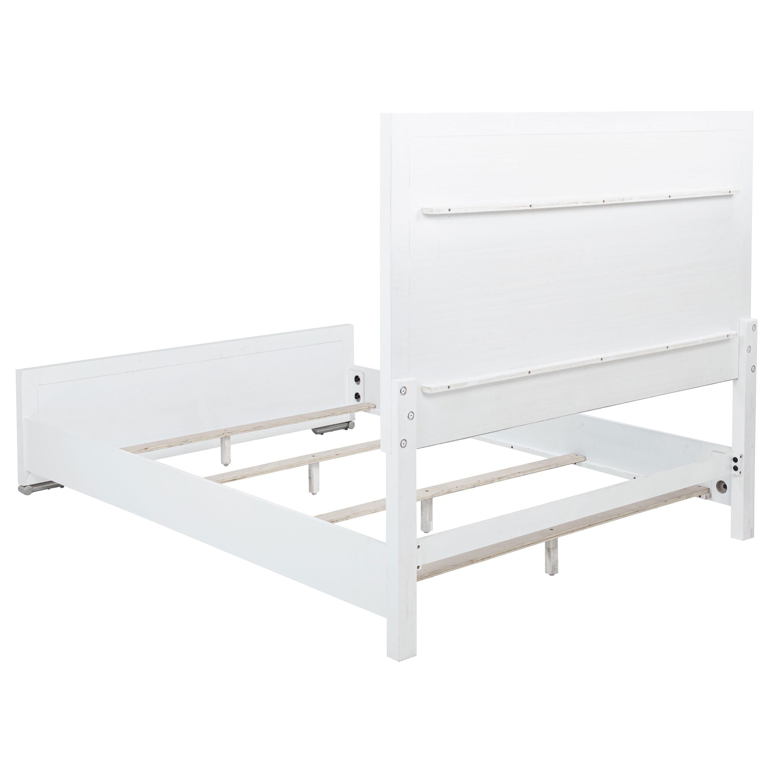  Coaster Furniture Gracemont 225071Q 57-inch Queen Panel Bed - Grey/White IMAGE 5
