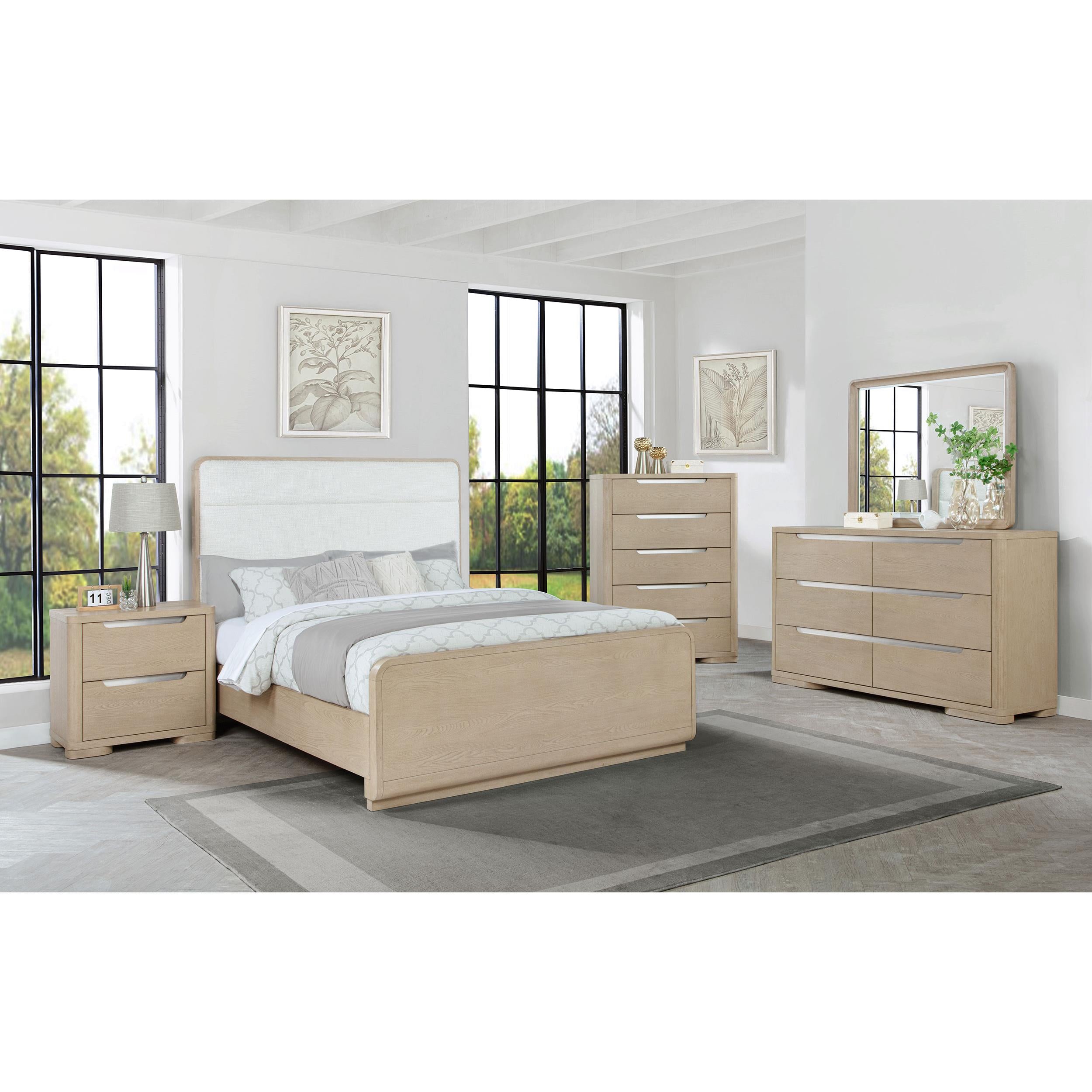  Coaster Furniture Ladera 225081KW 56-inch California King Panel Bed - Light Elm IMAGE 11