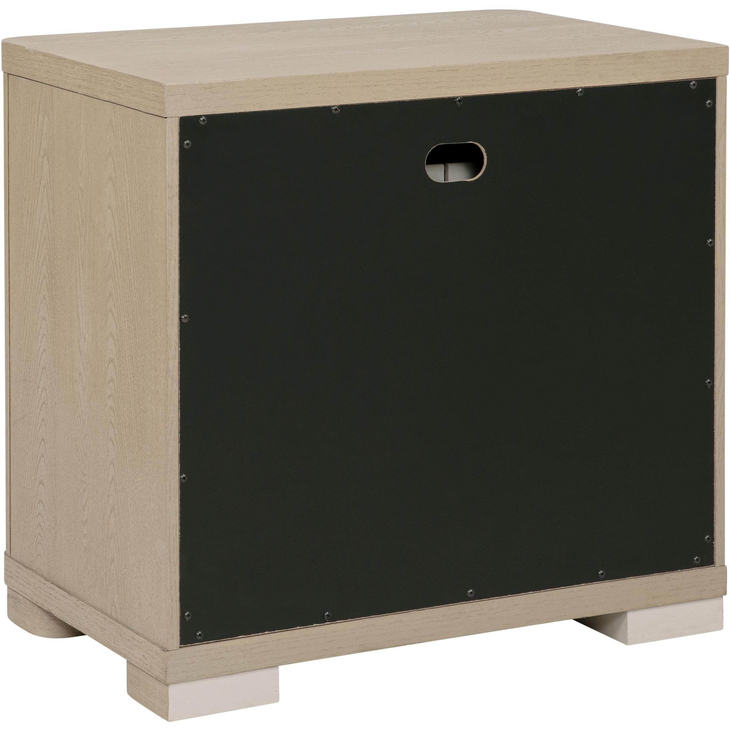  Coaster Furniture Ladera 225082 2-drawer Nightstand Bedside Table - Light Elm IMAGE 6