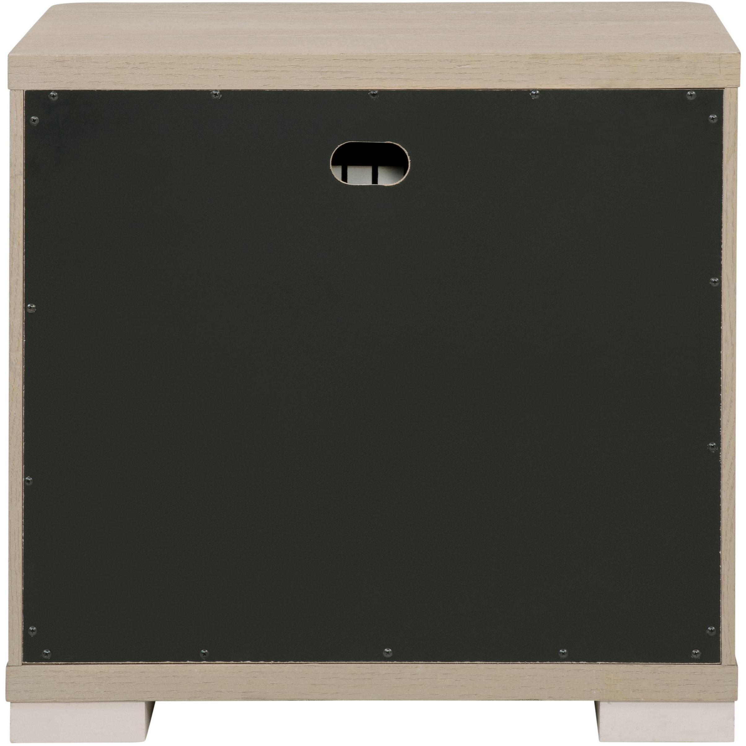  Coaster Furniture Ladera 225082 2-drawer Nightstand Bedside Table - Light Elm IMAGE 7