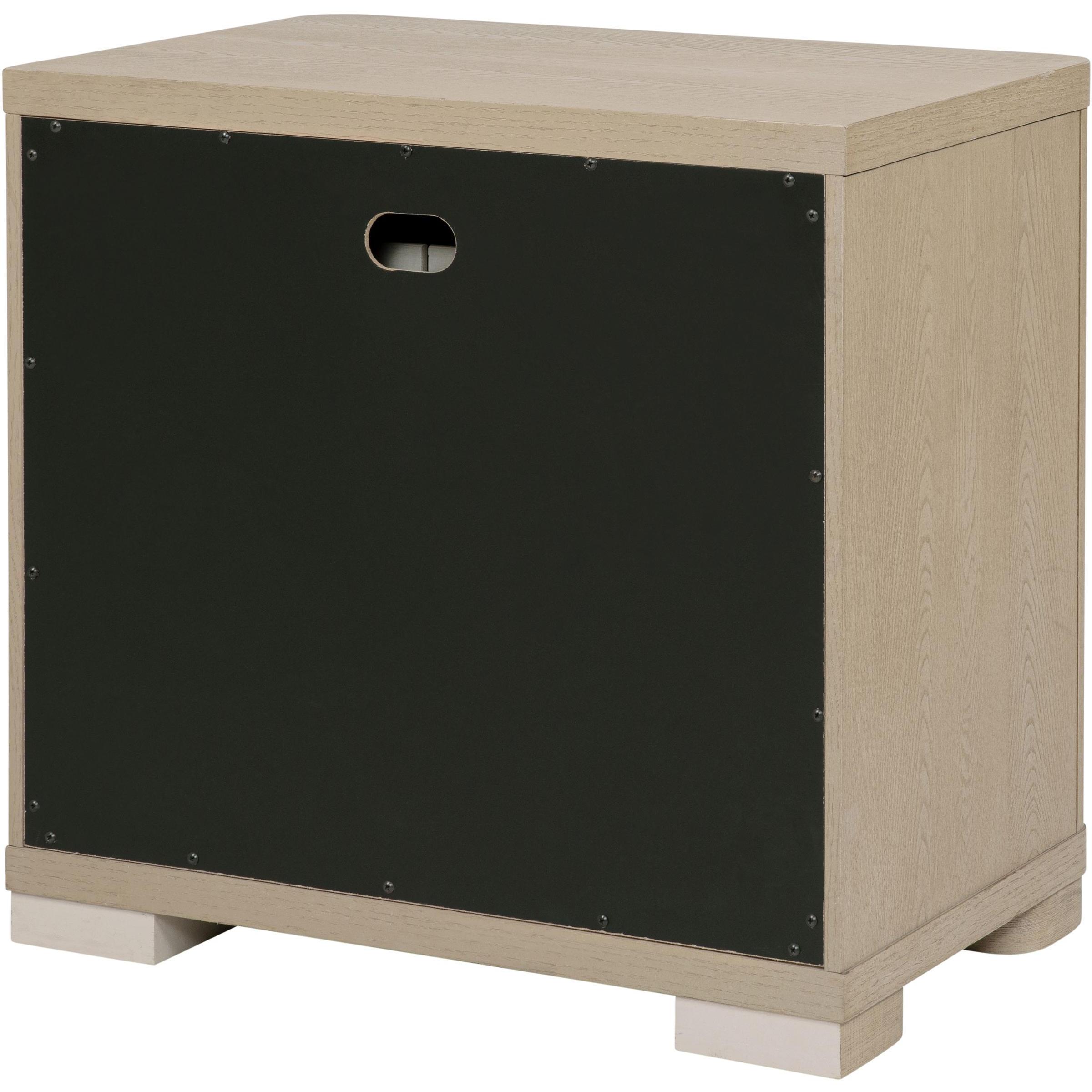  Coaster Furniture Ladera 225082 2-drawer Nightstand Bedside Table - Light Elm IMAGE 8