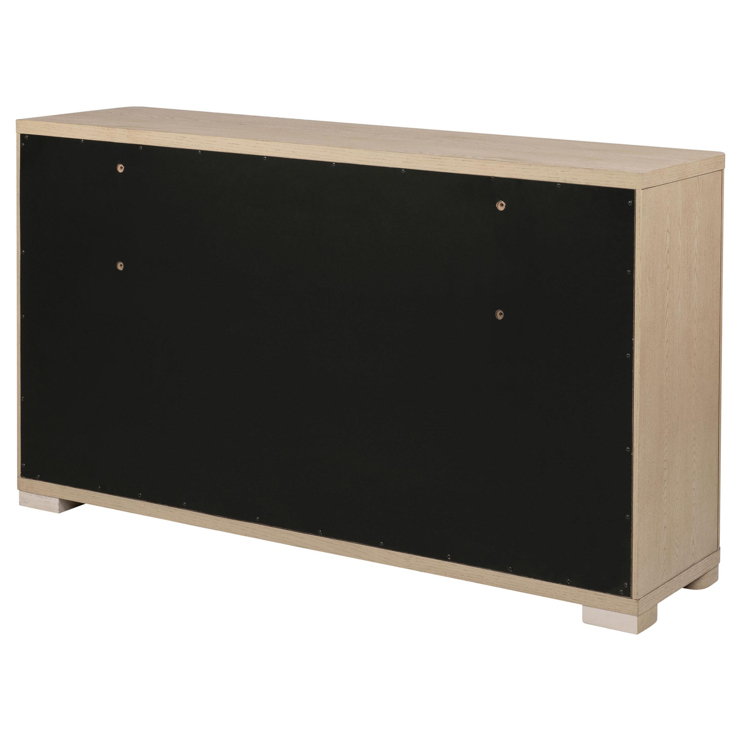  Coaster Furniture Ladera 225083 6-drawer Bedroom Dresser - Light Elm IMAGE 10