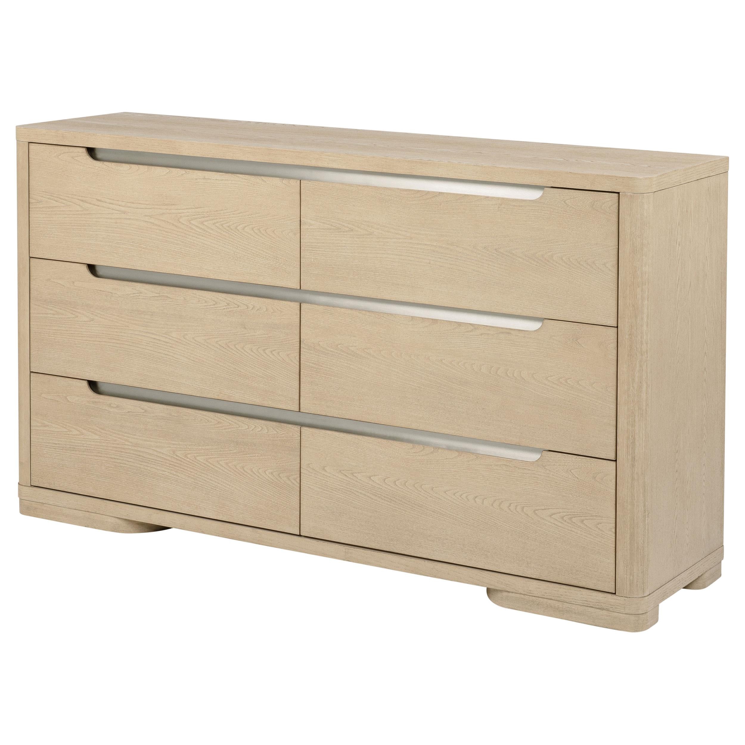  Coaster Furniture Ladera 225083 6-drawer Bedroom Dresser - Light Elm IMAGE 12
