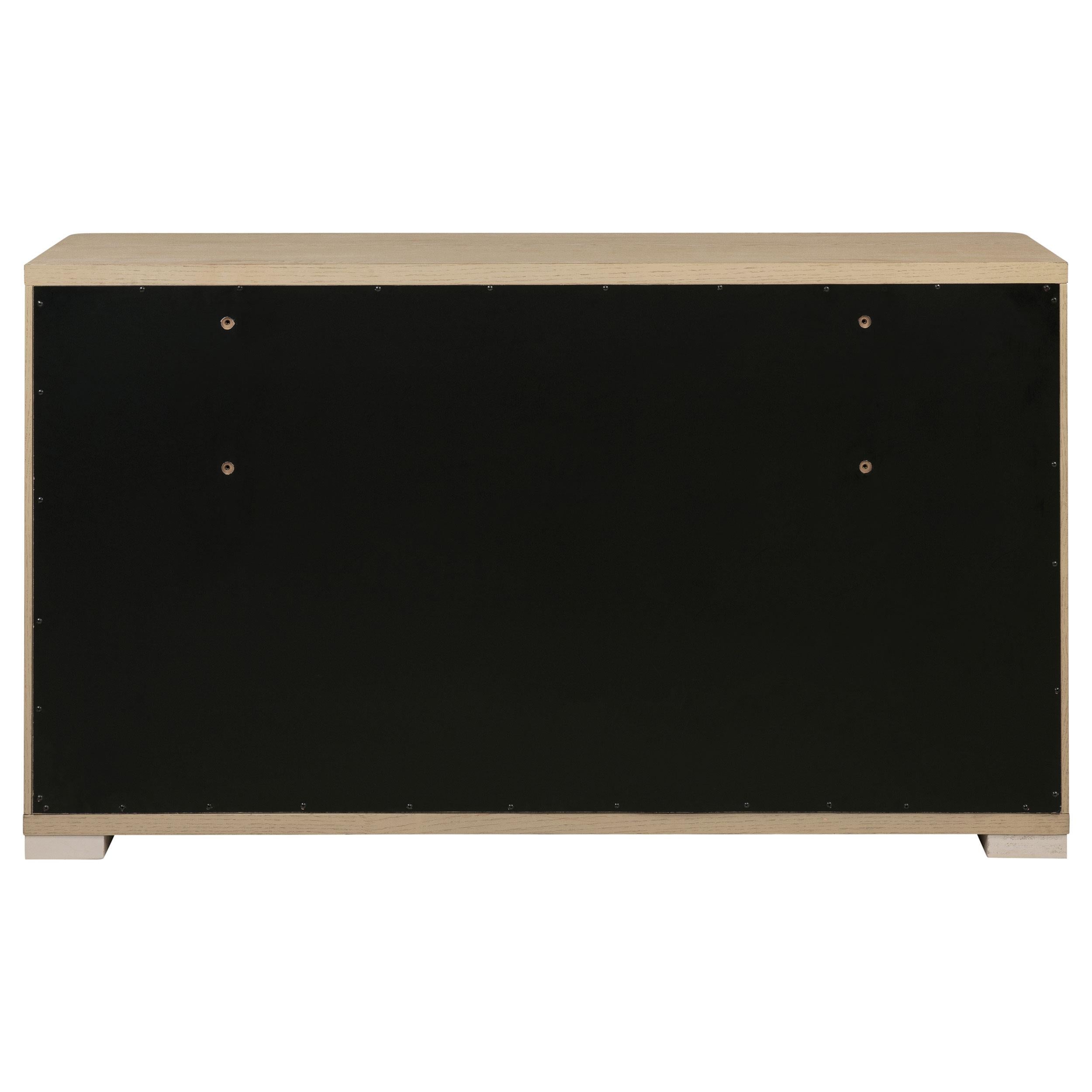  Coaster Furniture Ladera 225083 6-drawer Bedroom Dresser - Light Elm IMAGE 7