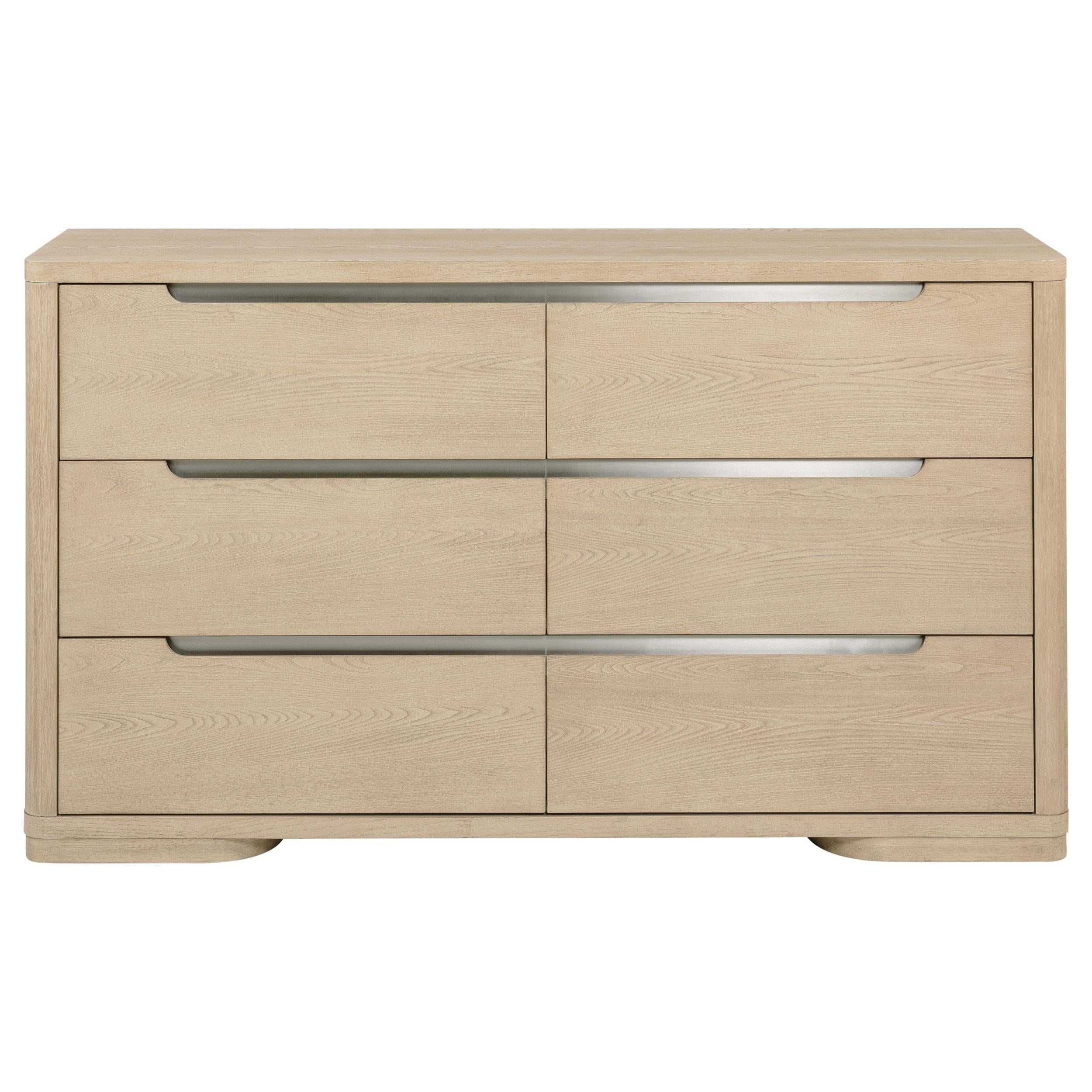  Coaster Furniture Ladera 225083 6-drawer Bedroom Dresser - Light Elm IMAGE 8