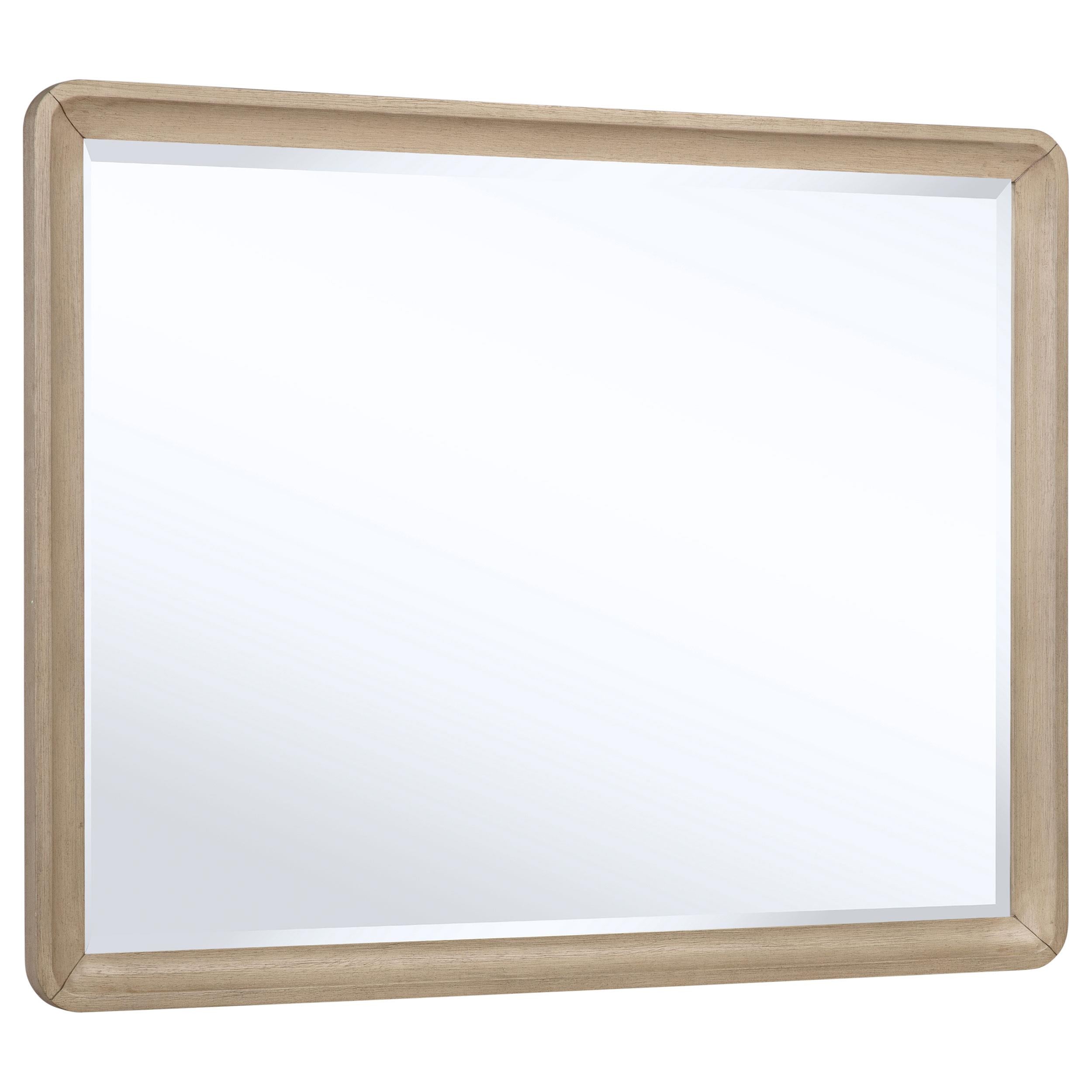  Coaster Furniture Ladera 225084 Dresser Mirror - Light Elm IMAGE 2