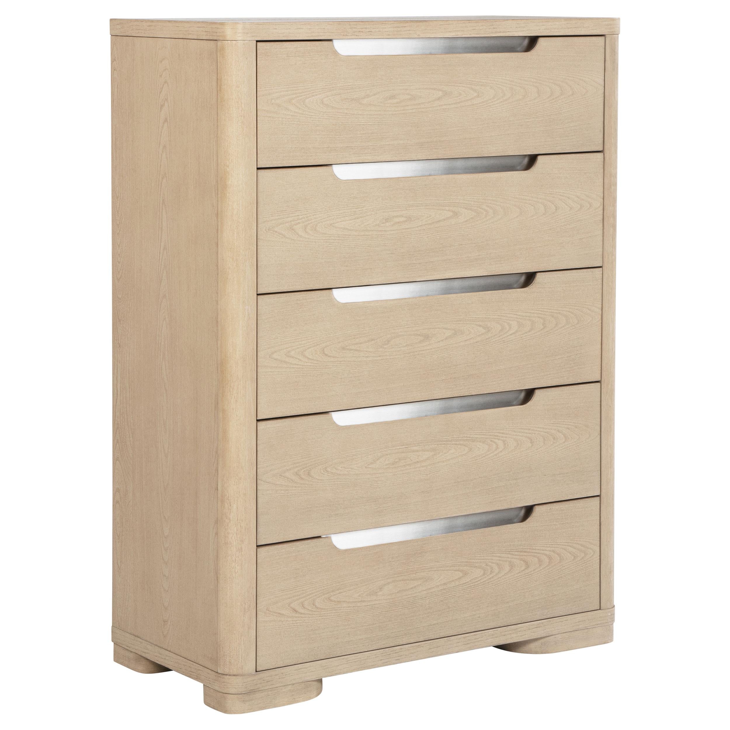  Coaster Furniture Ladera 225085 5-drawer Bedroom Chest - Light Elm IMAGE 1