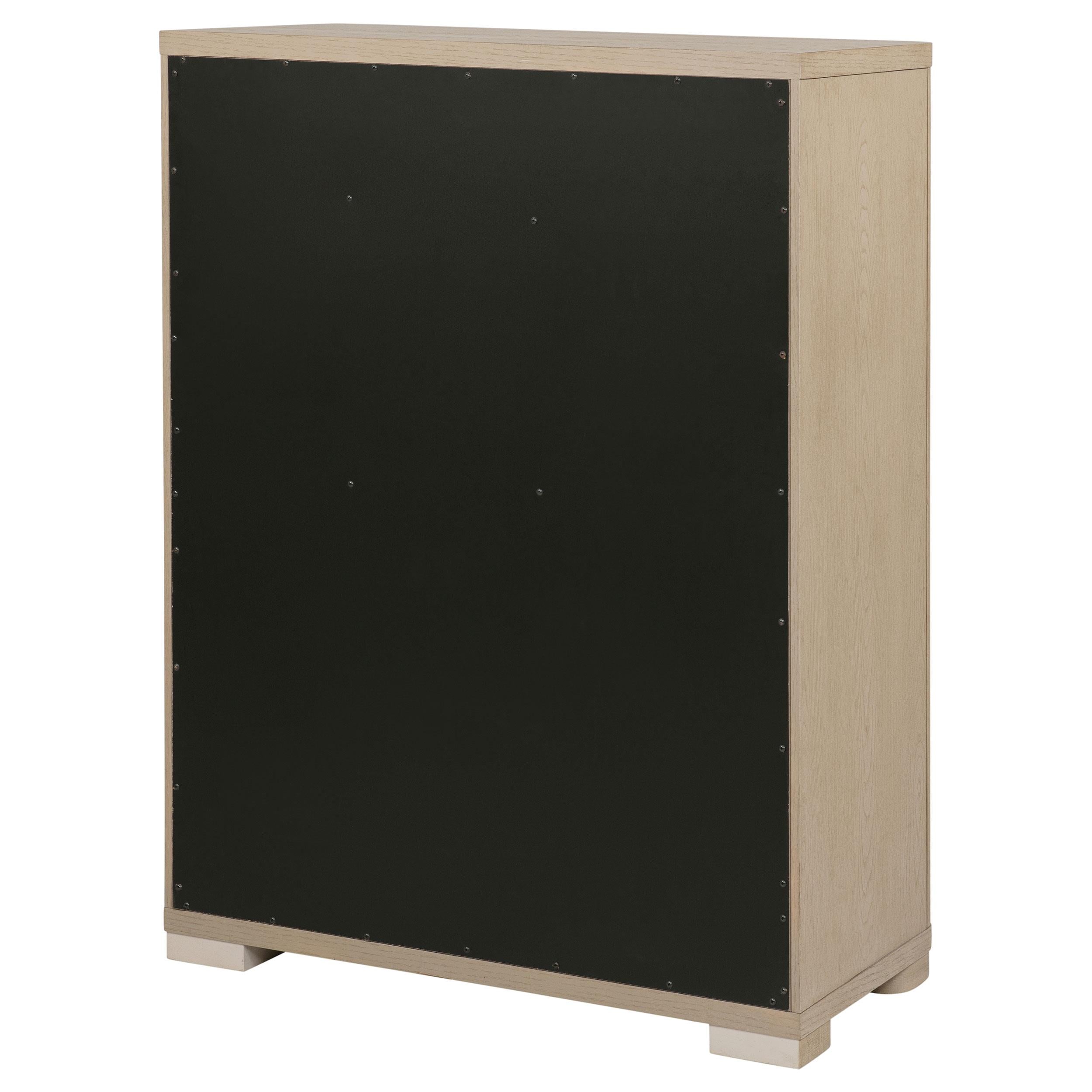  Coaster Furniture Ladera 225085 5-drawer Bedroom Chest - Light Elm IMAGE 10