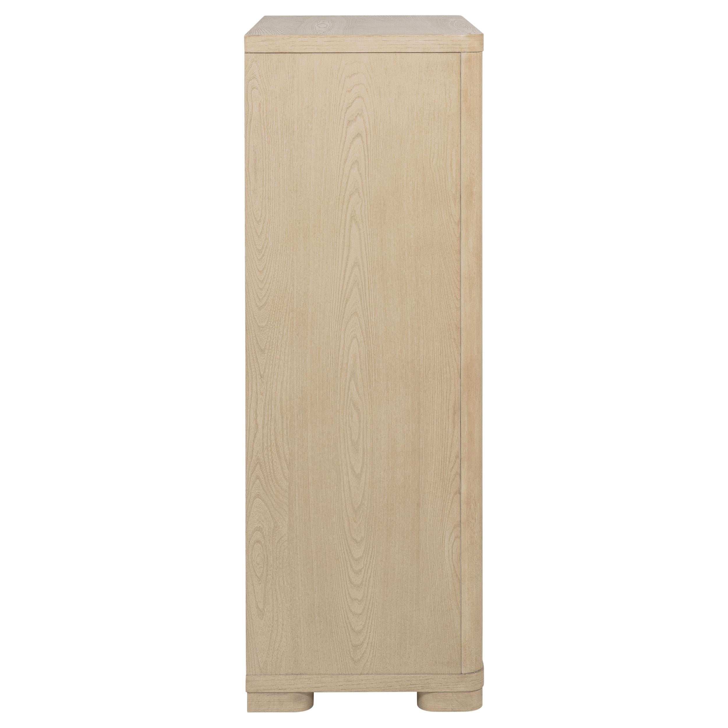  Coaster Furniture Ladera 225085 5-drawer Bedroom Chest - Light Elm IMAGE 3