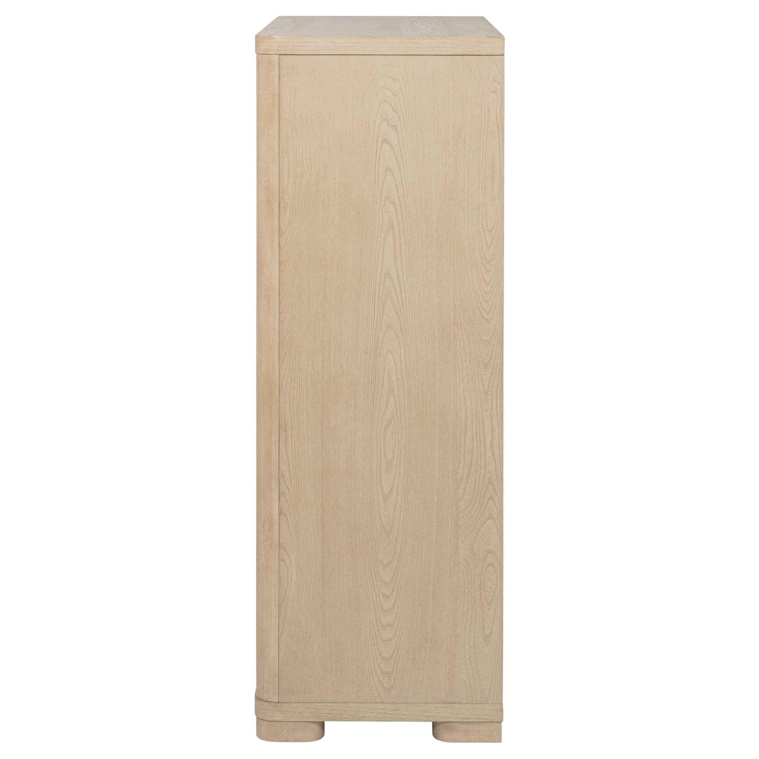  Coaster Furniture Ladera 225085 5-drawer Bedroom Chest - Light Elm IMAGE 4