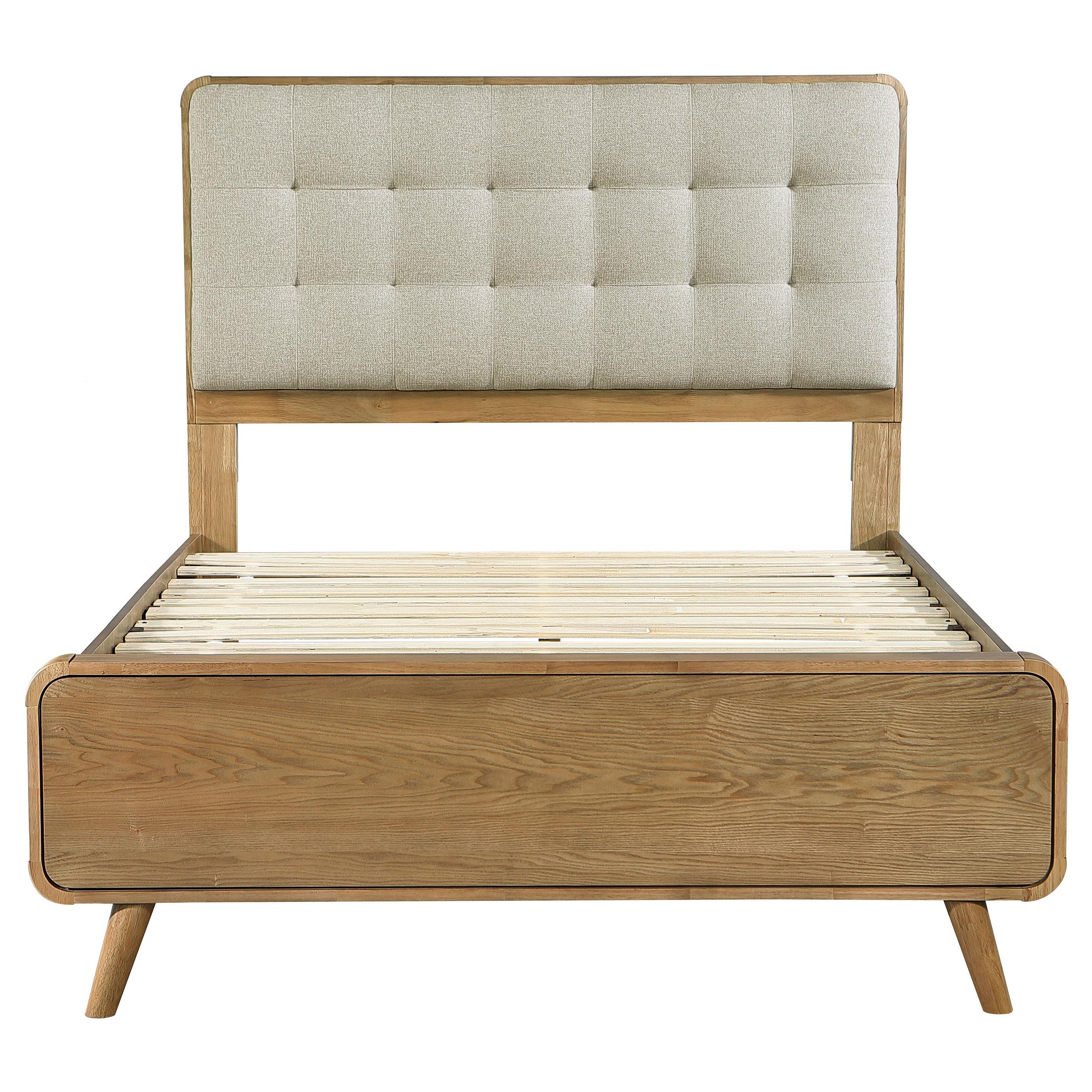  Coaster Furniture Robyn 225091F Wood Full Platform Bed - Light Ash IMAGE 7