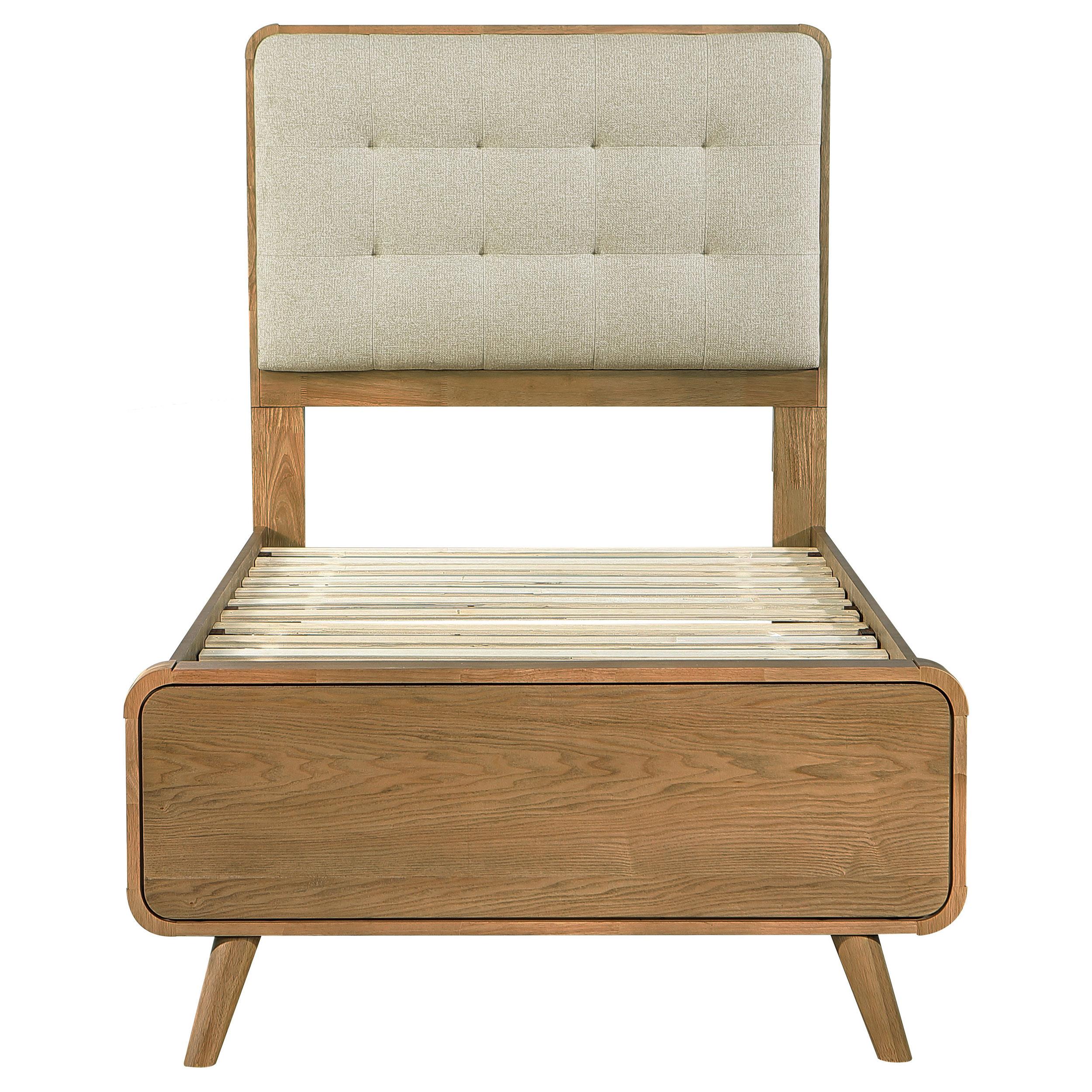  Coaster Furniture Robyn 225091T Wood Twin Platform Bed - Light Ash IMAGE 7