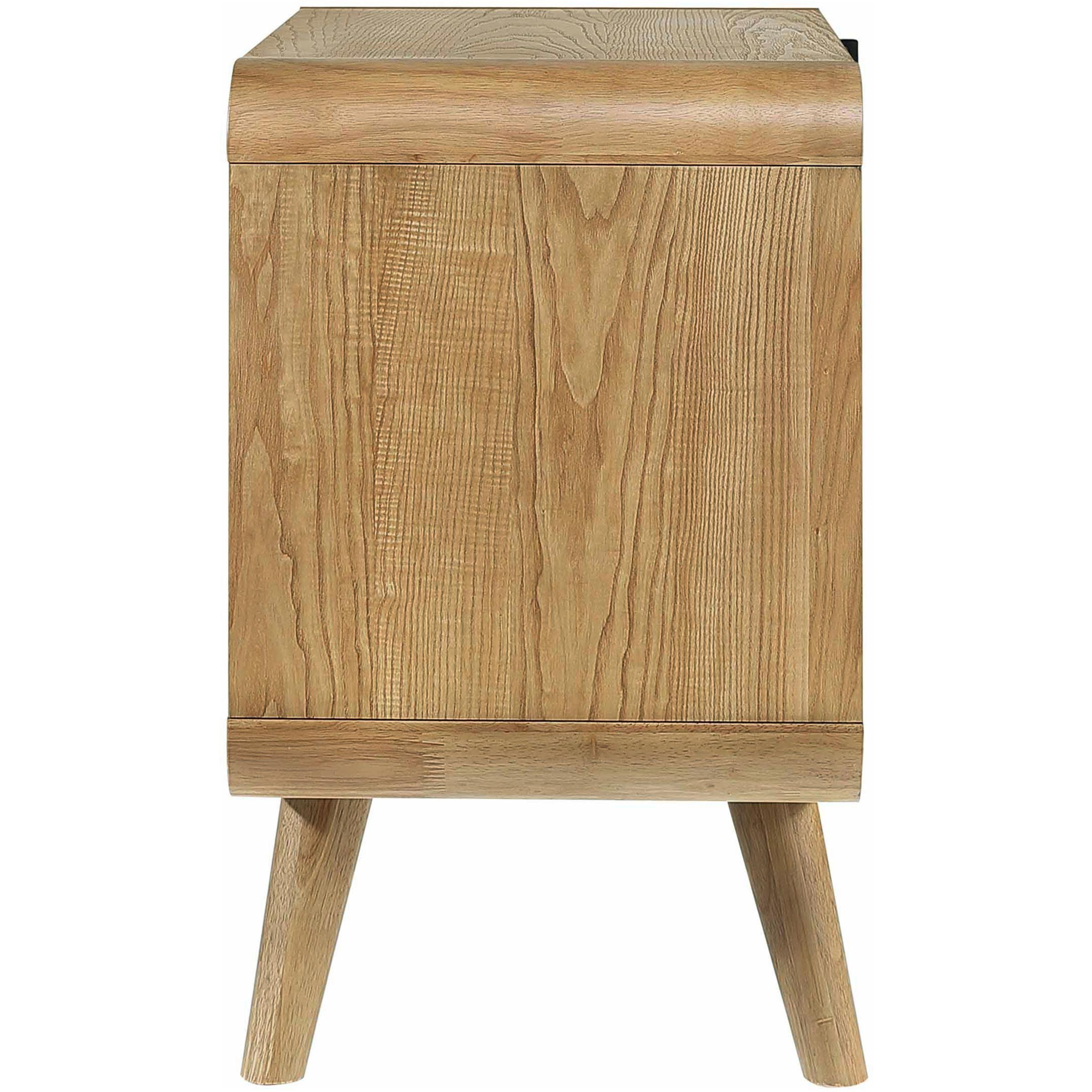  Coaster Furniture Robyn 225092 2-drawer Nightstand Bedside Table - Light Ash IMAGE 5