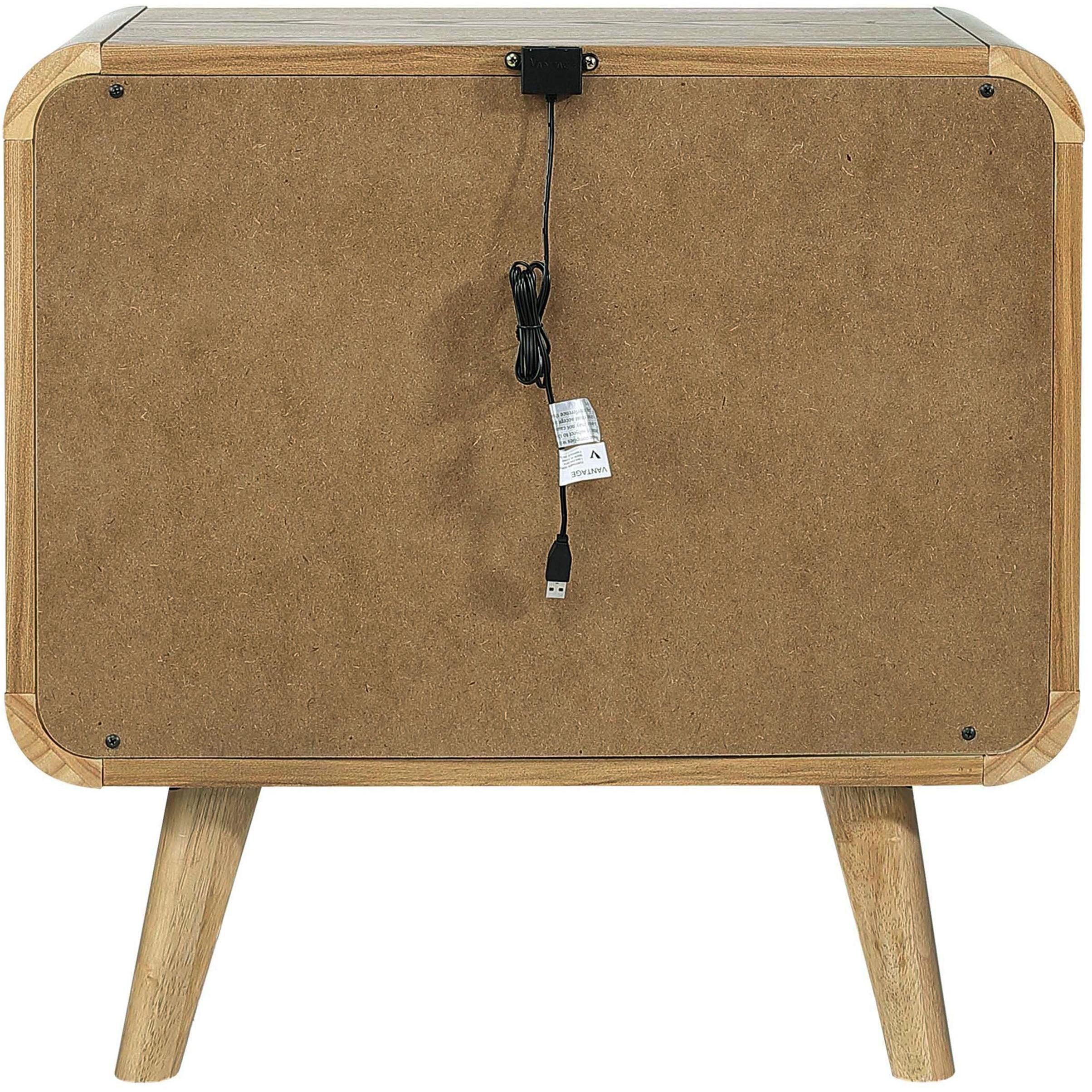  Coaster Furniture Robyn 225092 2-drawer Nightstand Bedside Table - Light Ash IMAGE 7