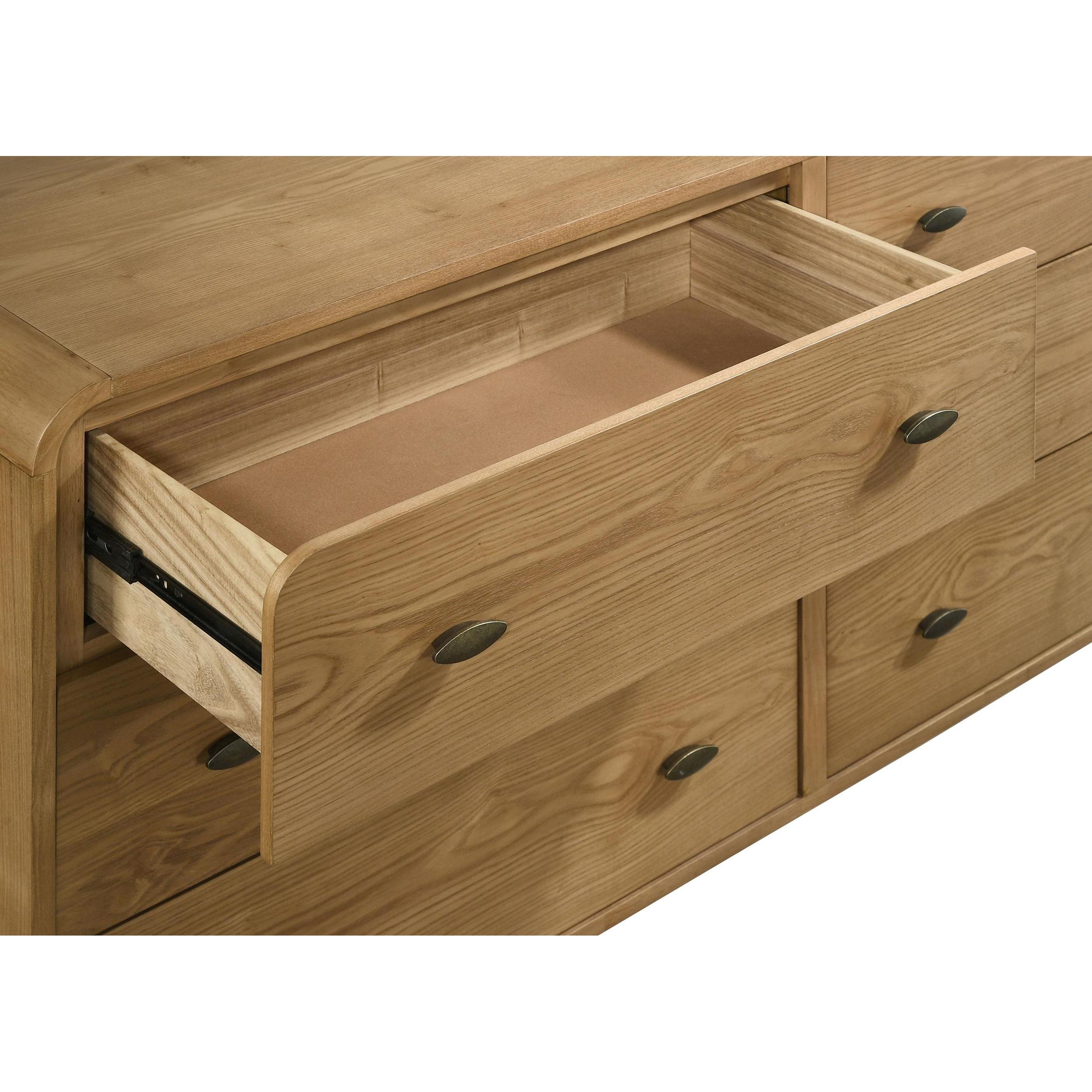  Coaster Furniture Robyn 225093 6-drawer Bedroom Dresser - Light Ash IMAGE 10