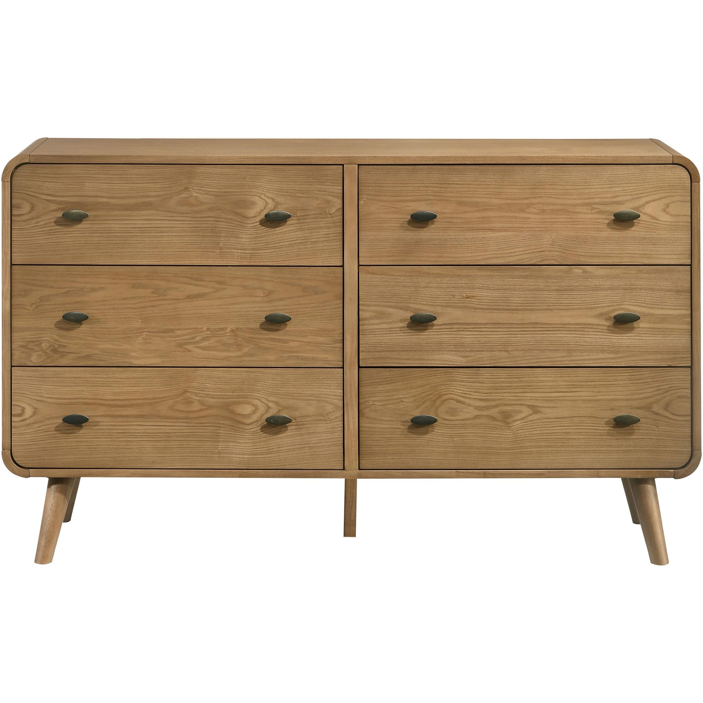  Coaster Furniture Robyn 225093 6-drawer Bedroom Dresser - Light Ash IMAGE 3