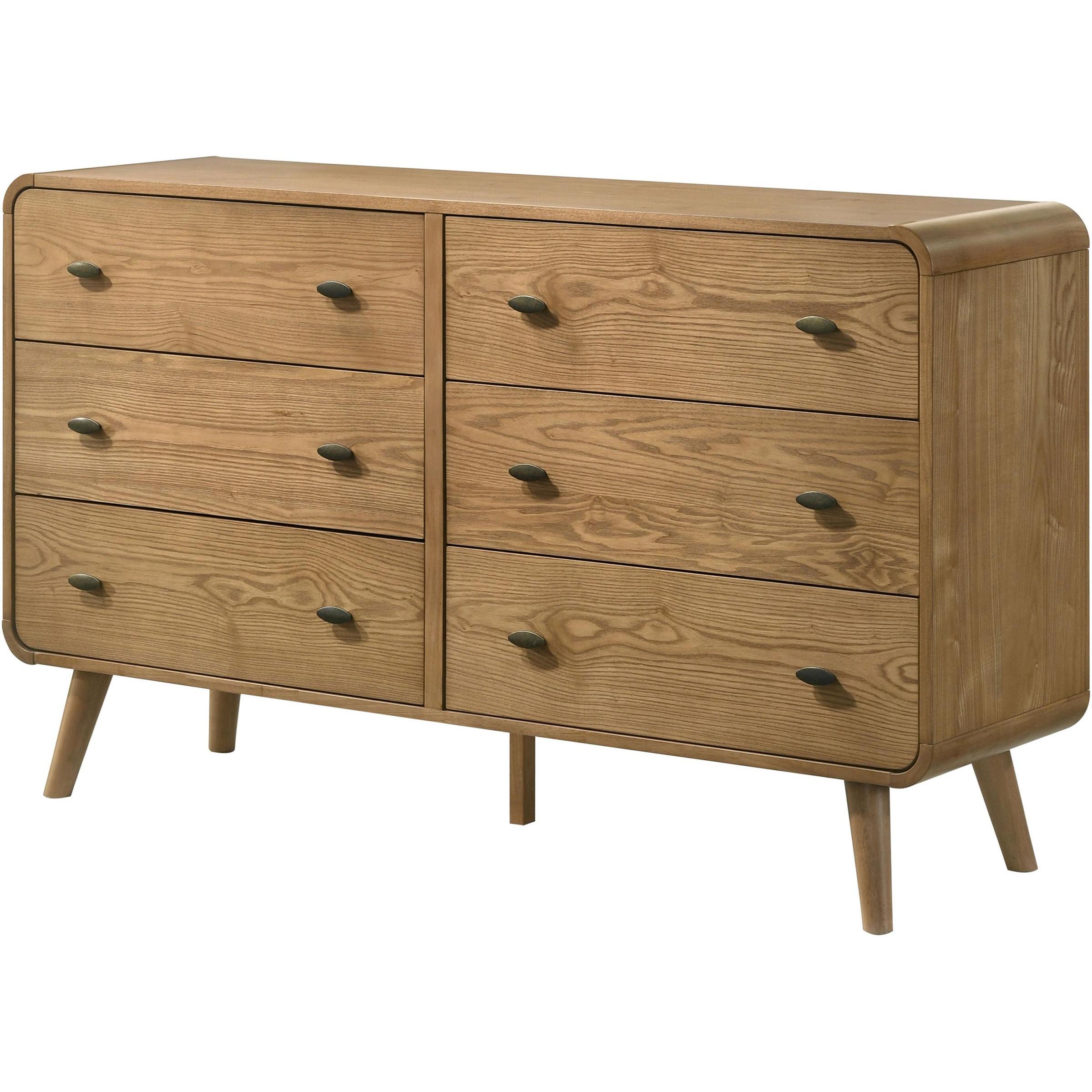  Coaster Furniture Robyn 225093 6-drawer Bedroom Dresser - Light Ash IMAGE 4