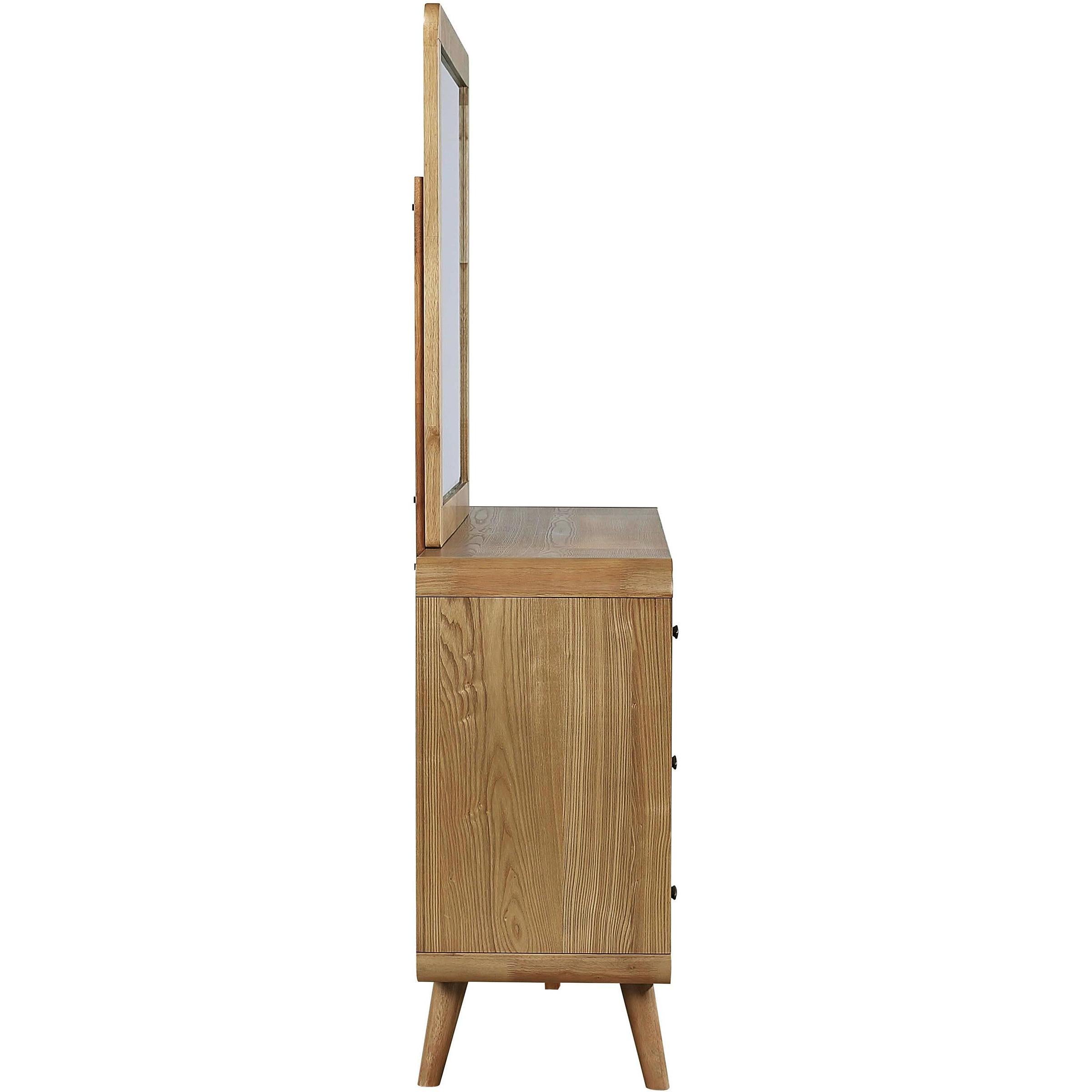  Coaster Furniture Robyn 225093M 6-drawer Bedroom Dresser and Mirror - Light Ash IMAGE 9
