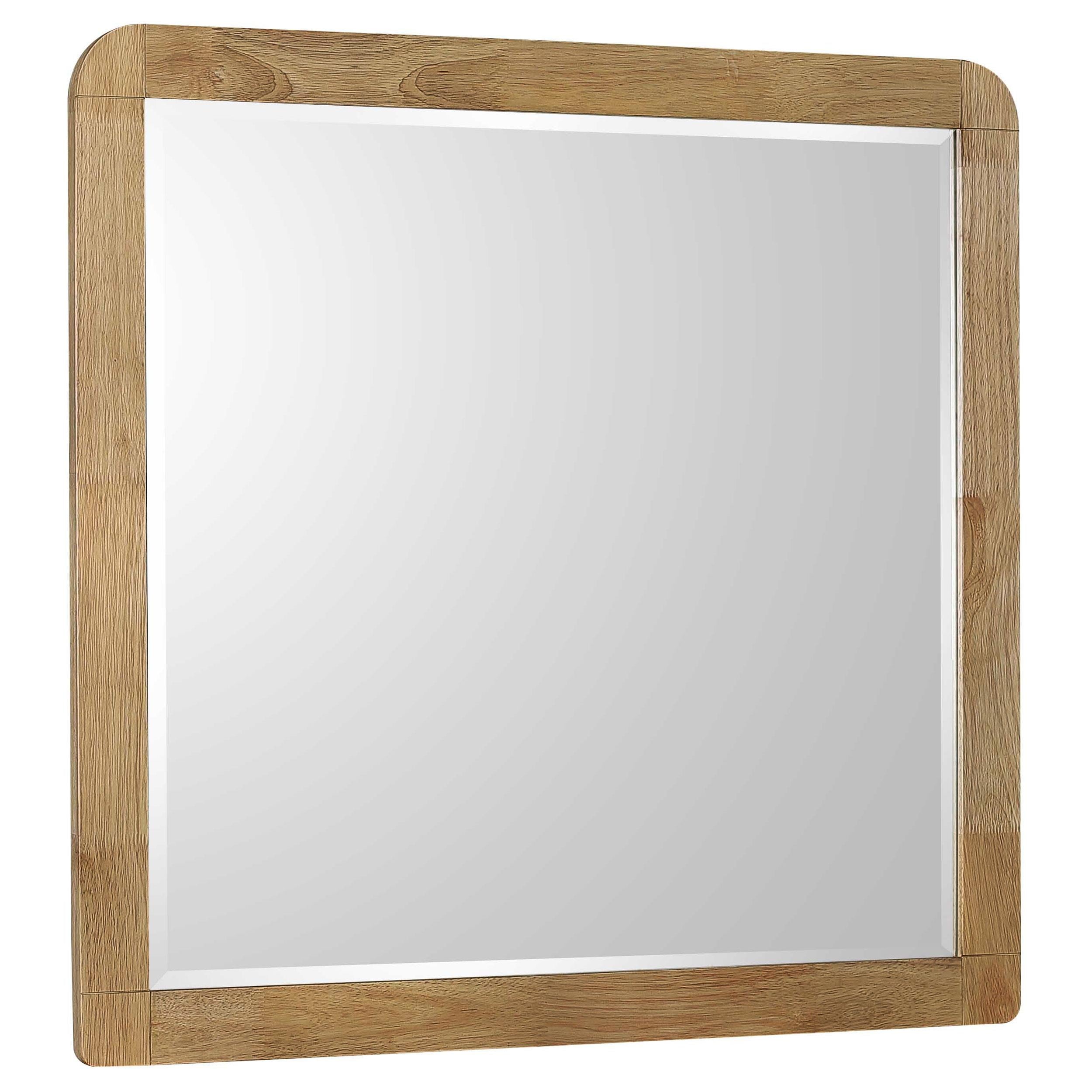  Coaster Furniture Robyn 225094 Dresser Mirror - Light Ash IMAGE 2