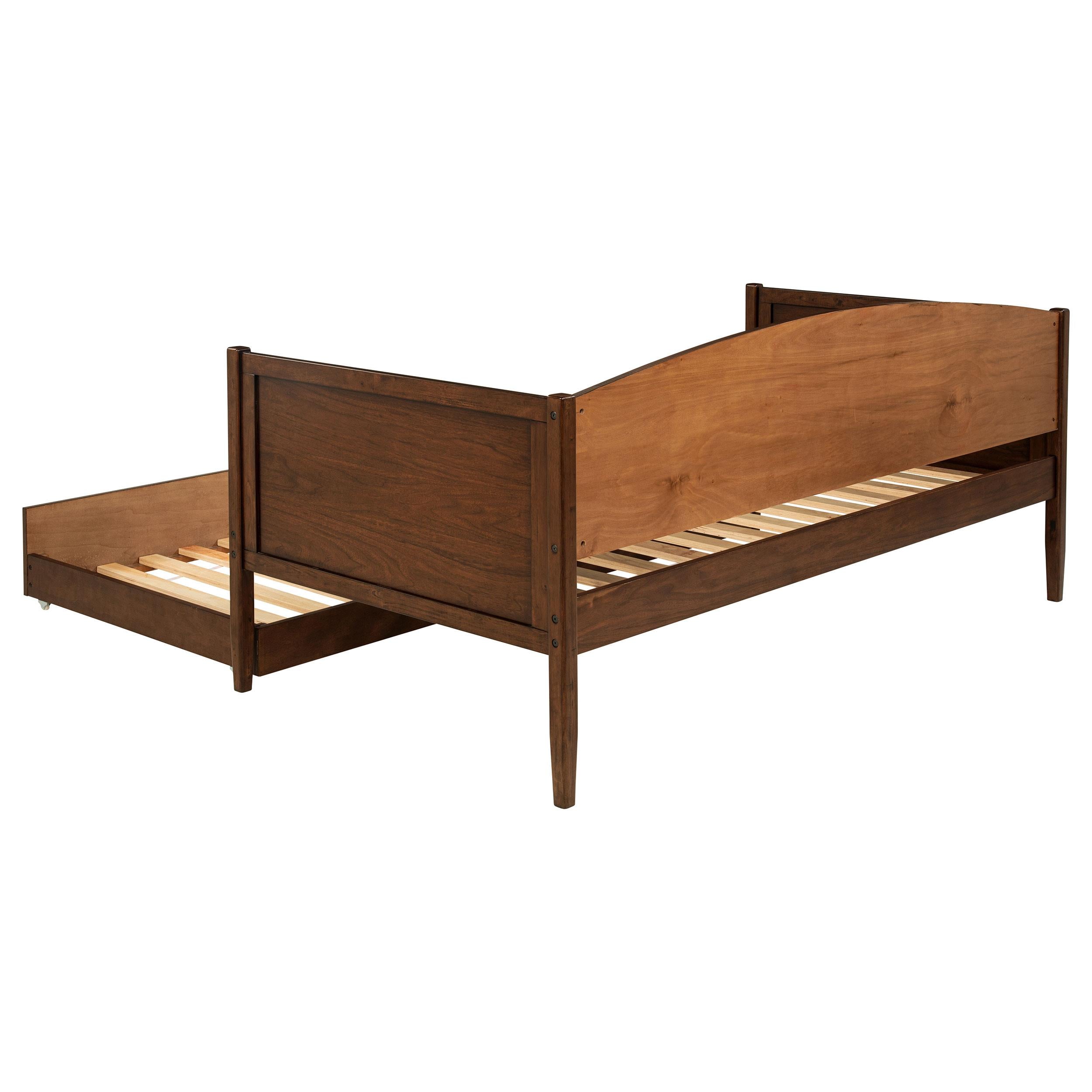  Coaster Furniture Bozeman 300686 Wood Twin Daybed With Trundle - Medium Walnut IMAGE 11