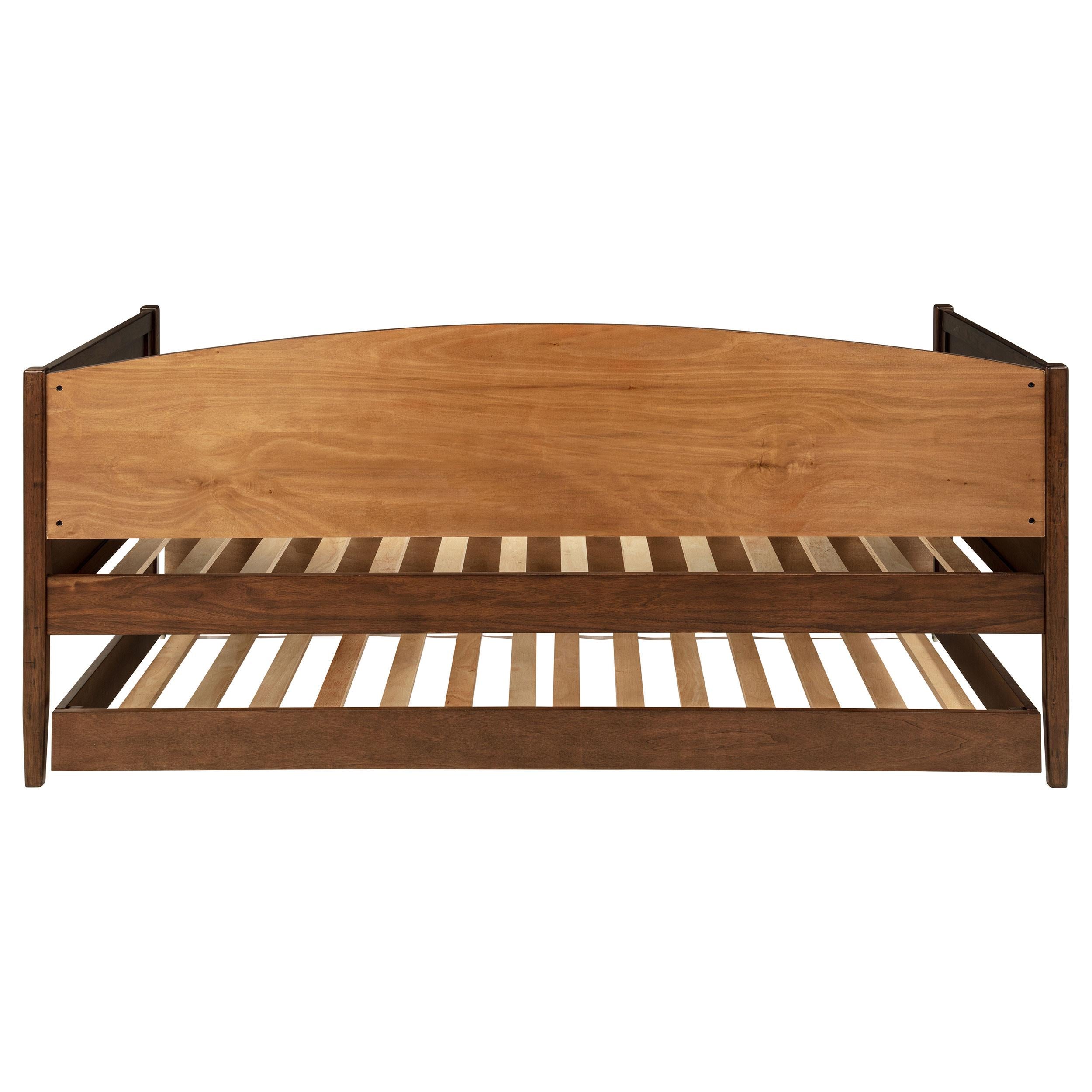  Coaster Furniture Bozeman 300686 Wood Twin Daybed With Trundle - Medium Walnut IMAGE 13