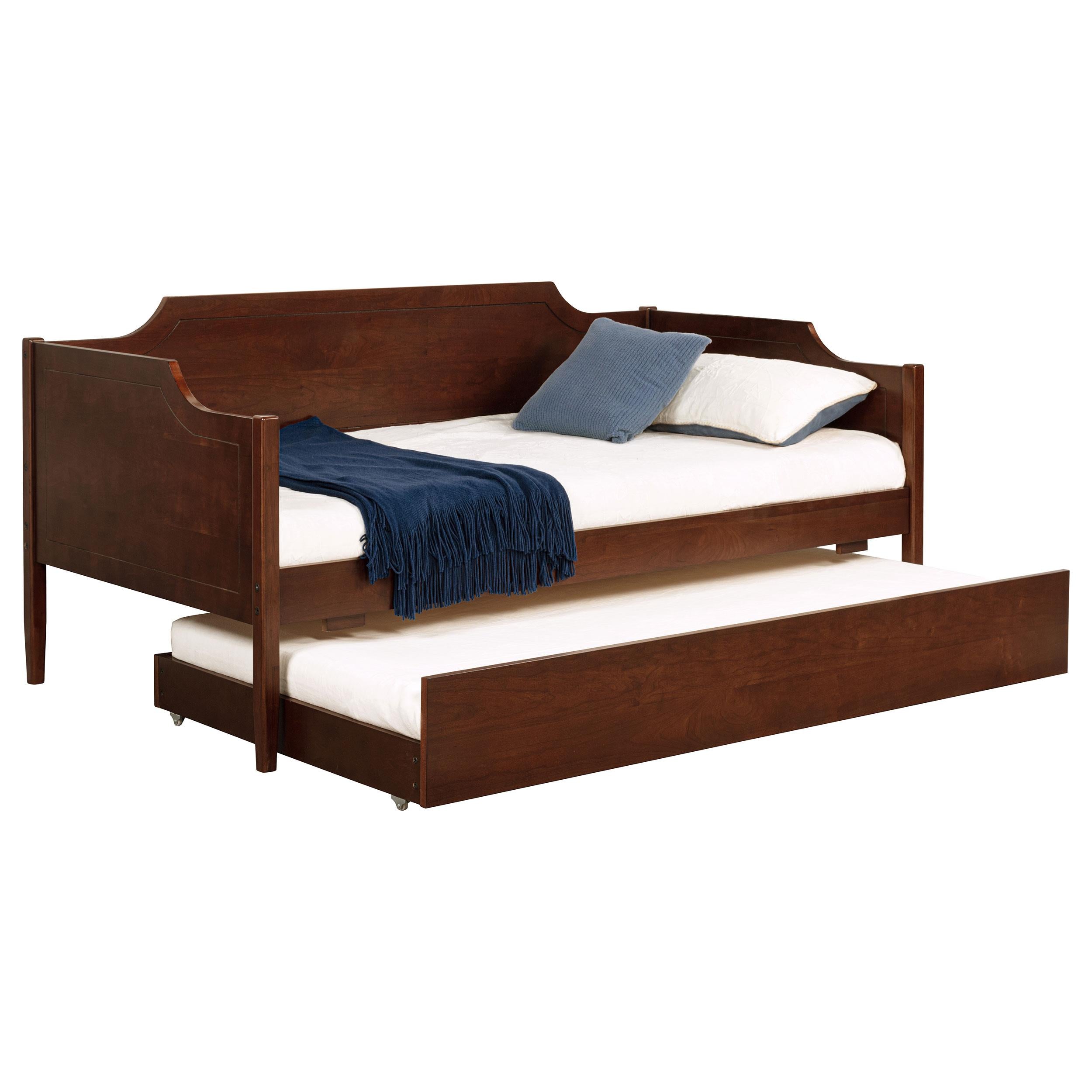  Coaster Furniture Redding 300687 Wood Twin Daybed With Trundle - Cherry IMAGE 7