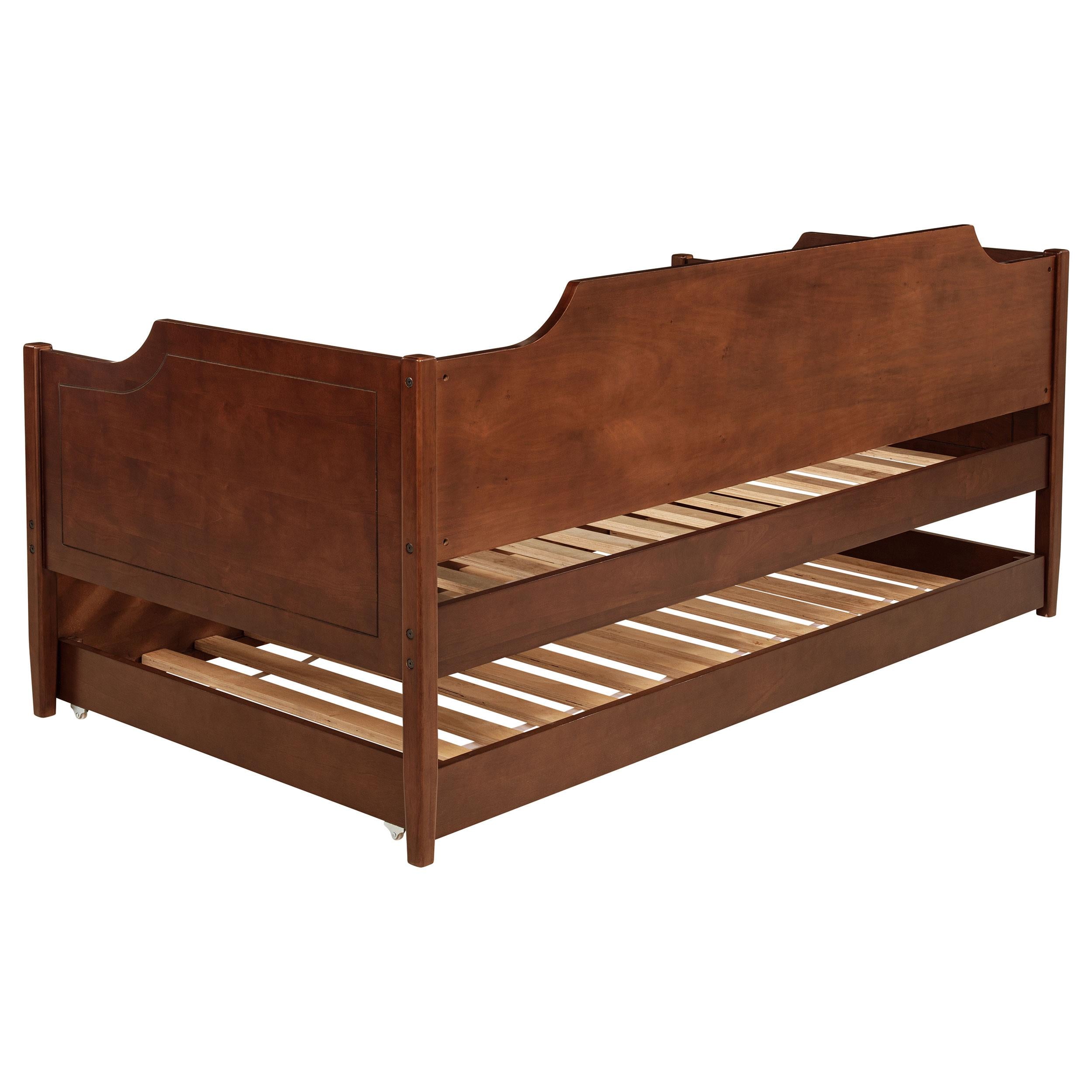  Coaster Furniture Redding 300687 Wood Twin Daybed With Trundle - Cherry IMAGE 9