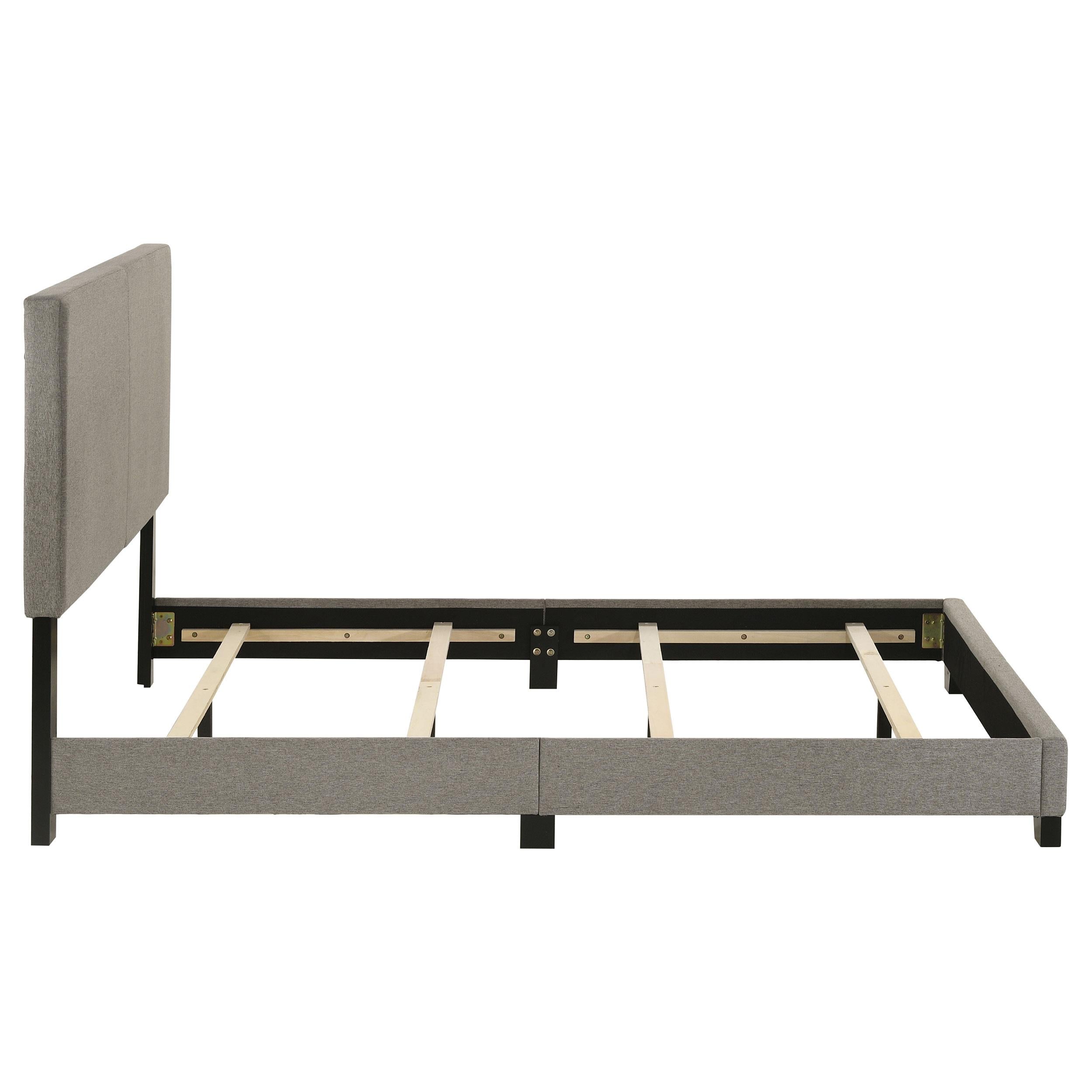  Coaster Furniture Dorian 300851F Fabric Upholstered Full Panel Bed - Taupe IMAGE 6