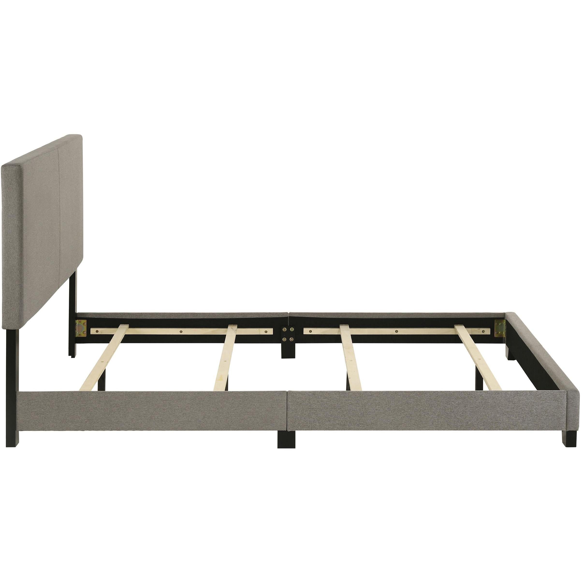  Coaster Furniture Dorian 300851Q Fabric Upholstered Queen Panel Bed - Taupe IMAGE 6