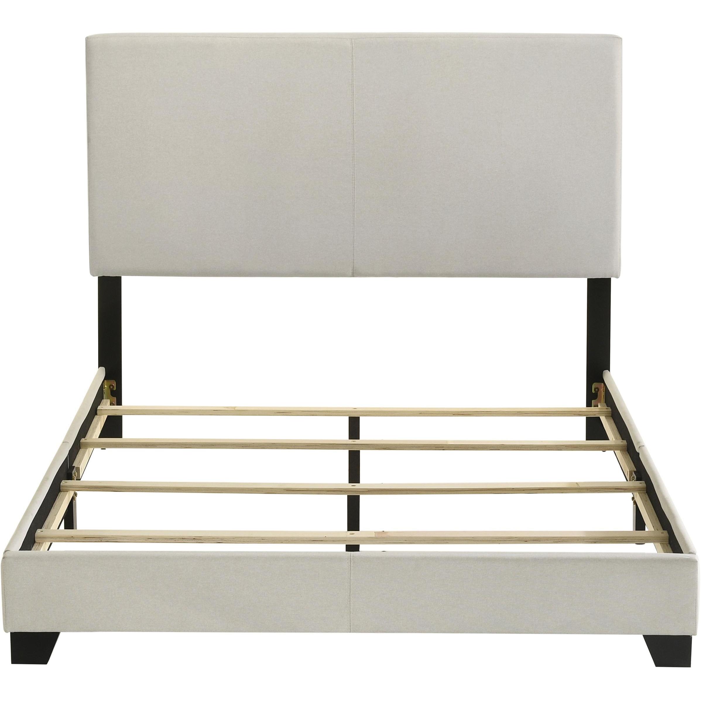 Coaster Furniture Dorian 300852F Fabric Upholstered Full Panel Bed - Cream IMAGE 4