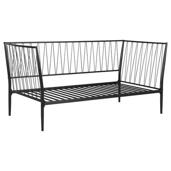 Coaster Furniture Richland 301057 Metal Twin Daybed Bed Frame - Matte Black