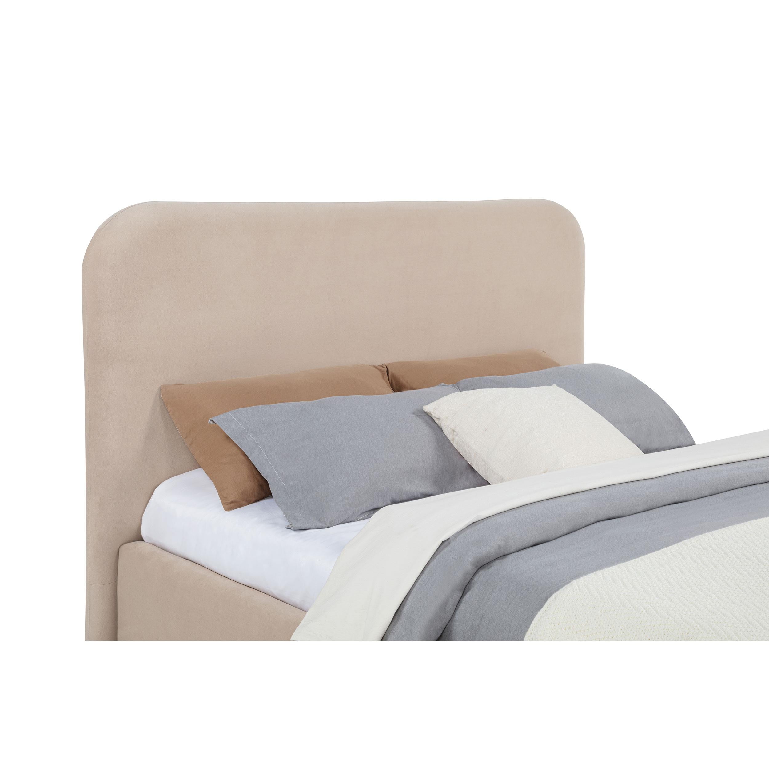  Coaster Furniture Anders 306037BEIKE Upholstered Eastern King Storage Lift Platform Bed - Beige IMAGE 8